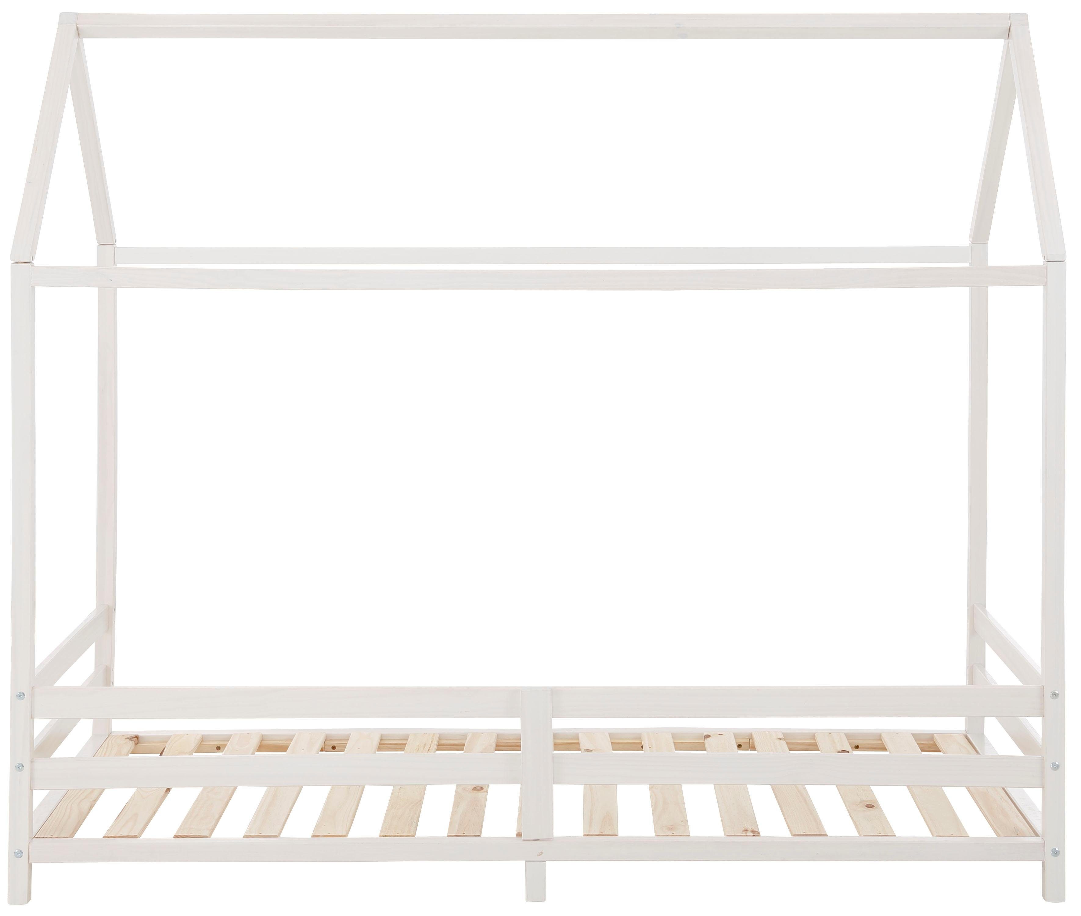 Lüttenhütt Kinderledikant Ellen Bedhuis met rand van grenenhout, twee kleurvarianten, breedte 208 cm