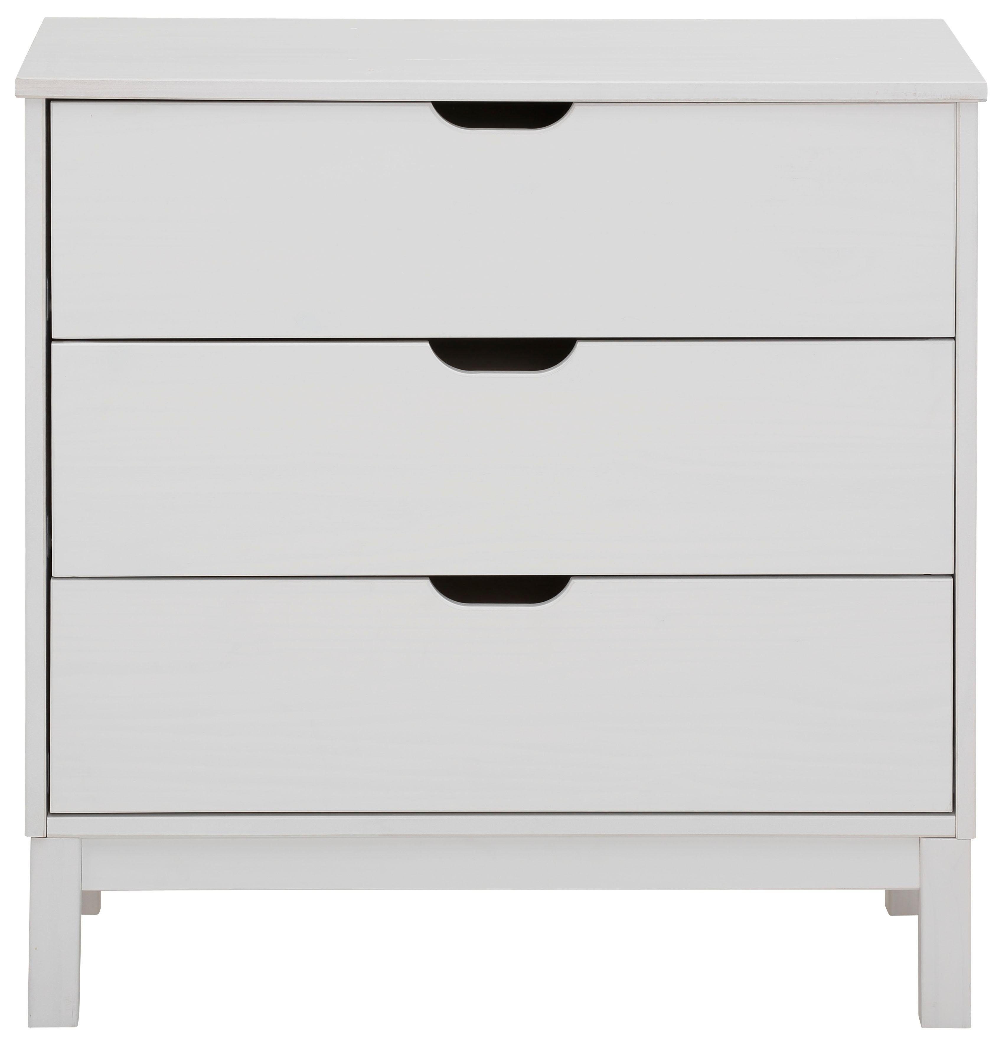 Home affaire Kast Post van massief grenenhout, met opbergmogelijkheden, breedte 76 cm