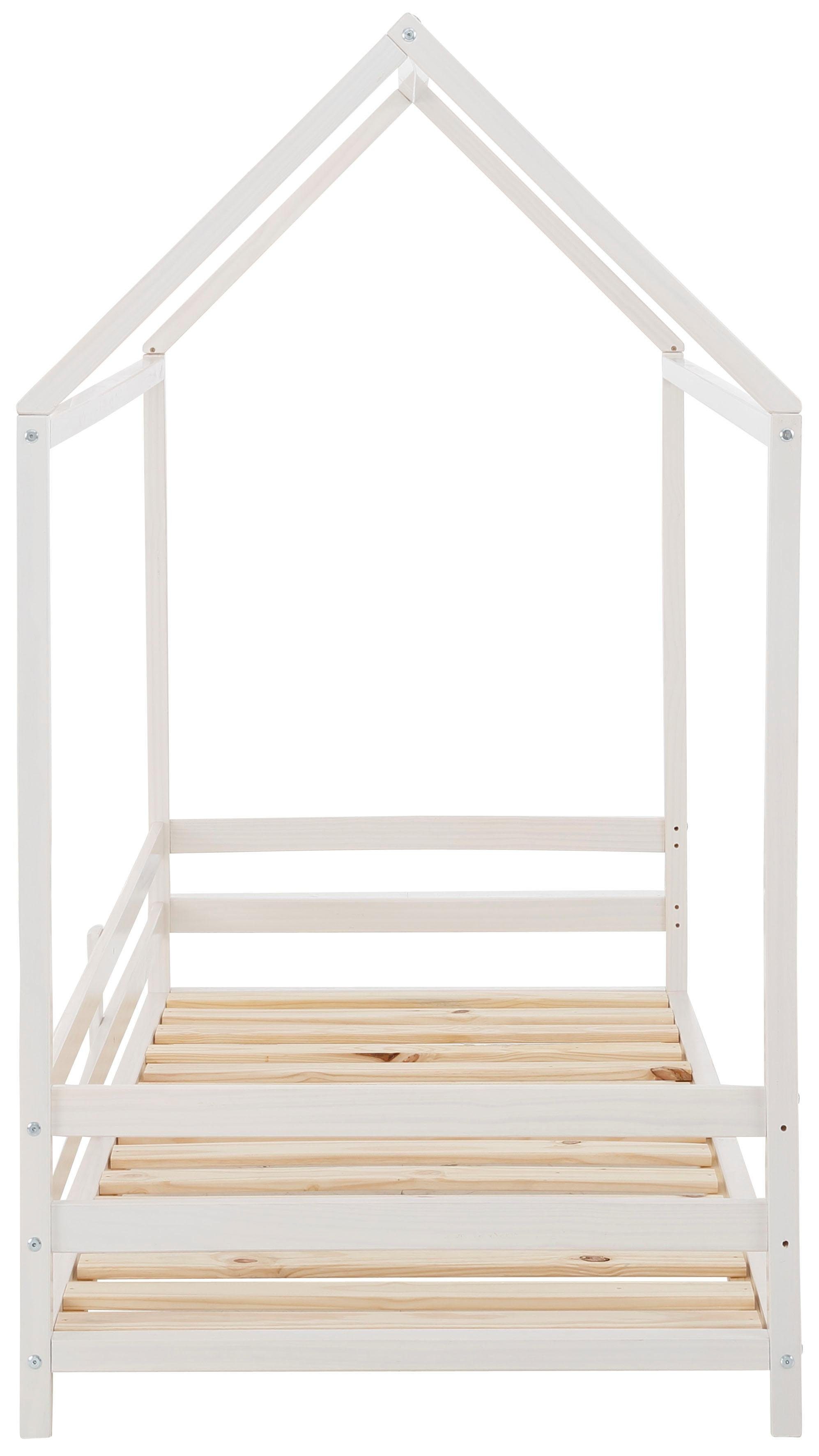 Lüttenhütt Kinderledikant Ellen Bedhuis met rand van grenenhout, twee kleurvarianten, breedte 208 cm