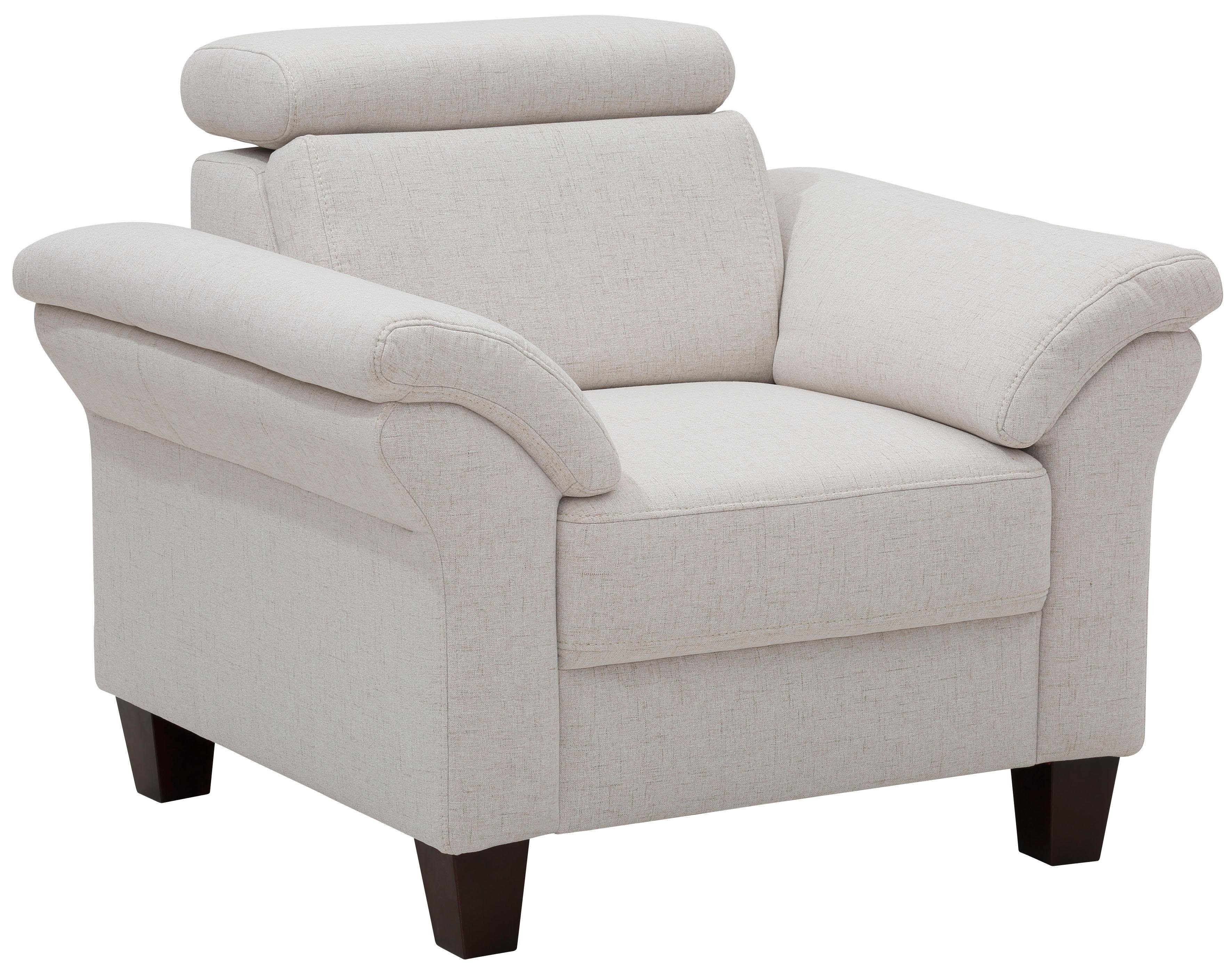 Home affaire Fauteuil Arngast Inclusief verstelbaar hoofdeind en binnenvering fauteuils beige