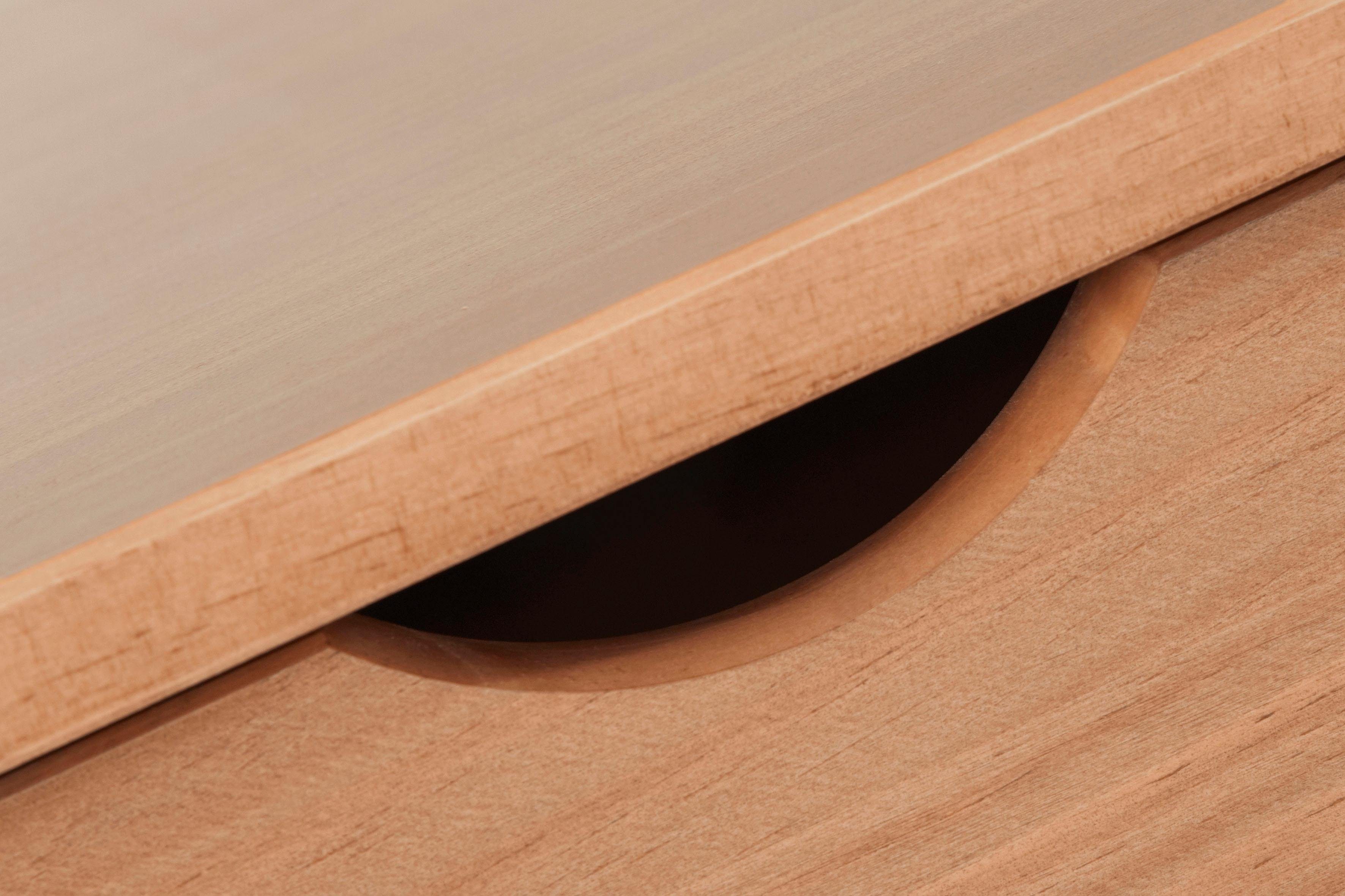 INOSIGN Bureau Gava massief grenenhout, voor het thuiskantoor, laptoptafel breedte 120 cm