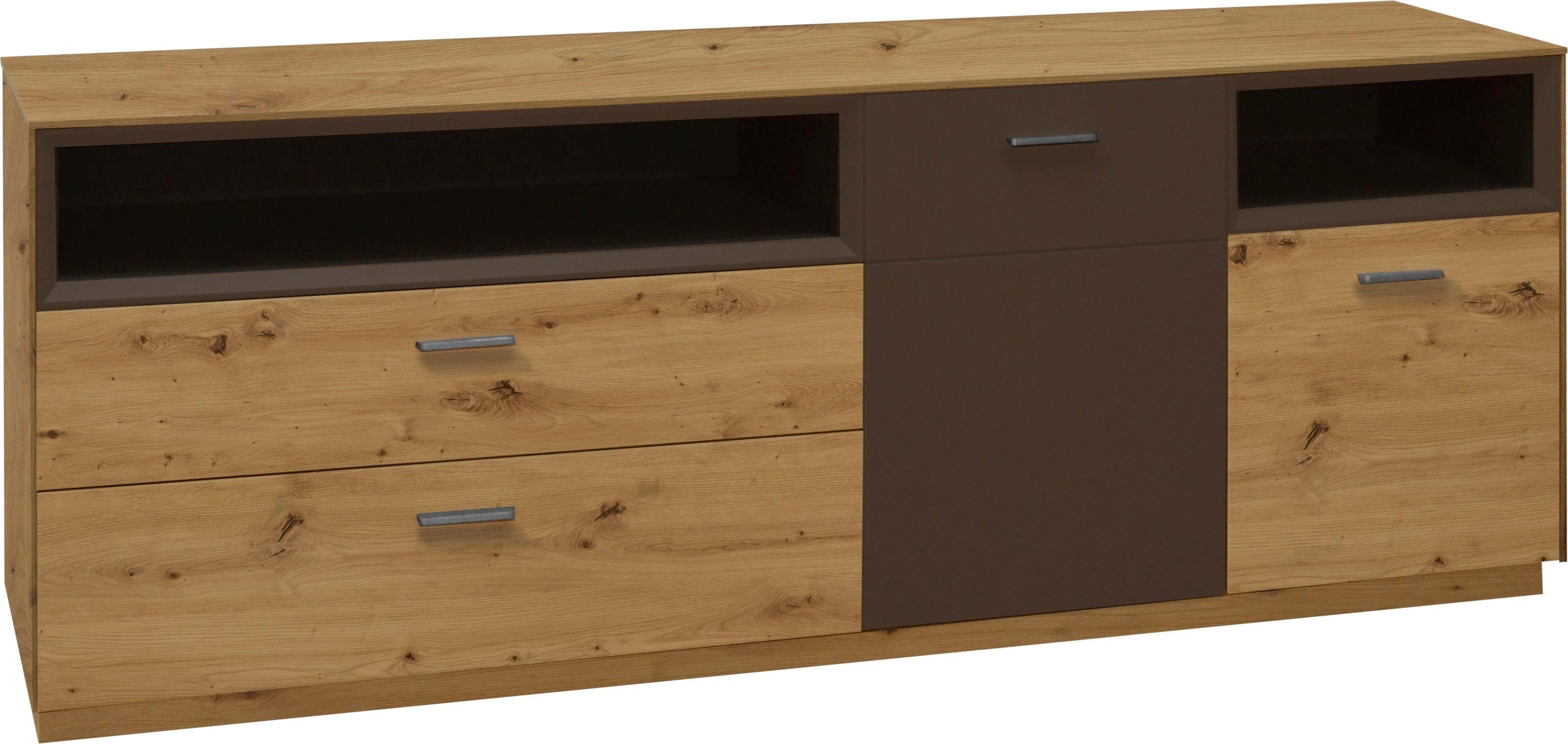 Mäusbacher Kast FRAME Breedte 197 cm dressoirs beige