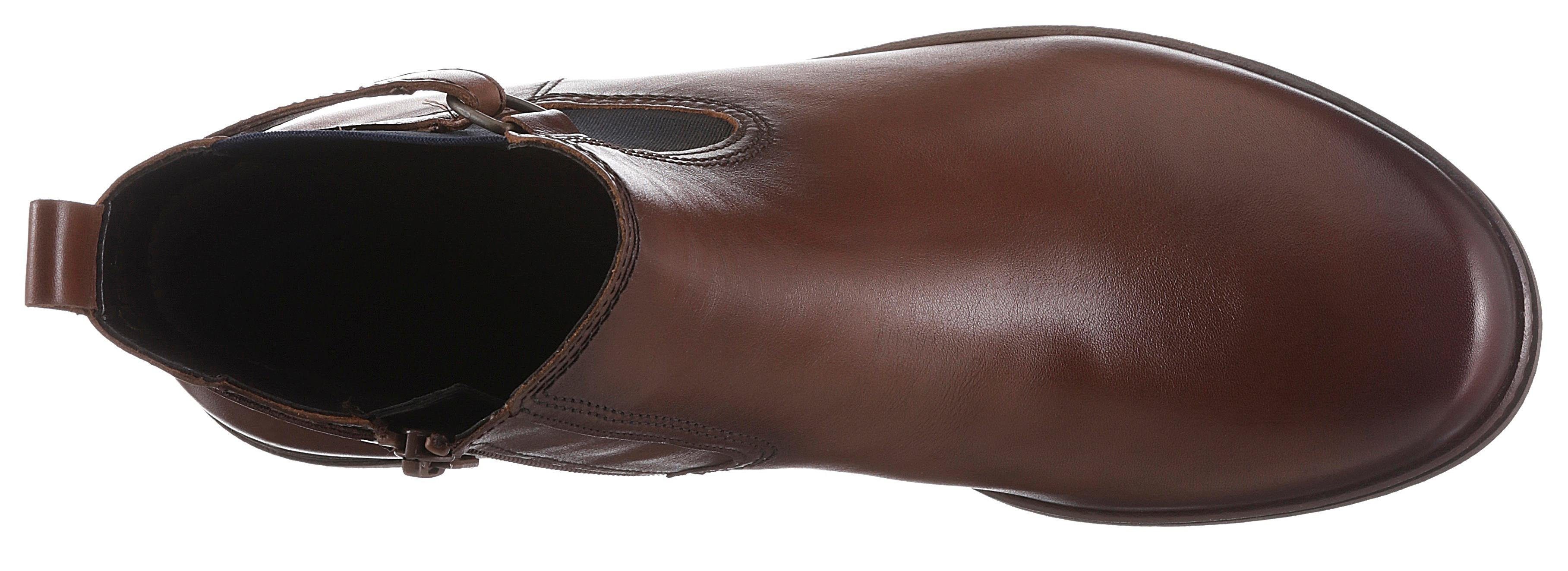 Gabor Chelsea-boots blokhak, enkellaarsje, businessmode met stretch inzet