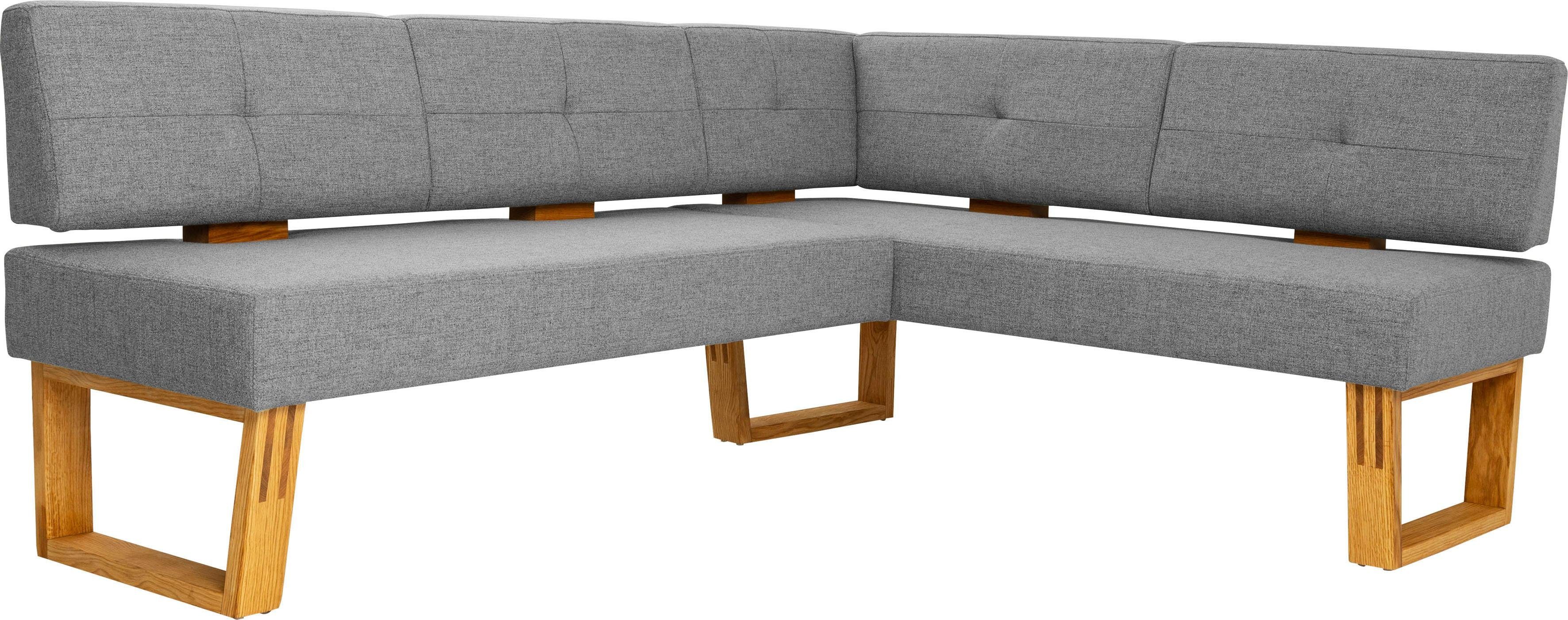 Home affaire Eethoek Ponza hoekbank keuken BESTSELLER Eetkamer zitgroep stoelen tafel en bank comfortabel gepolsterd (set, 4-delig)