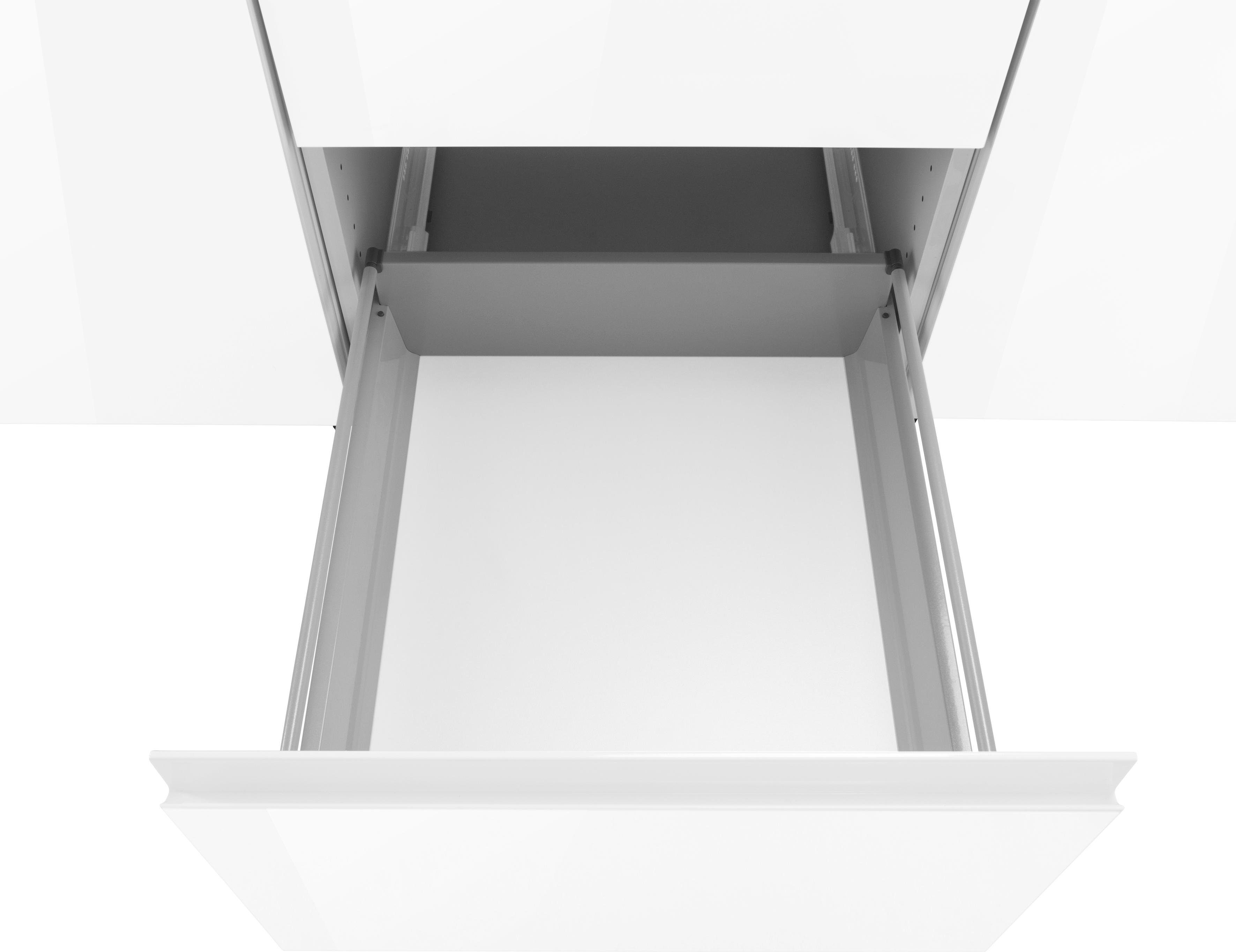 OPTIFIT Onderkast Avio Hoogglansfronten en in hoogte verstelbare poten, breedte 150 cm