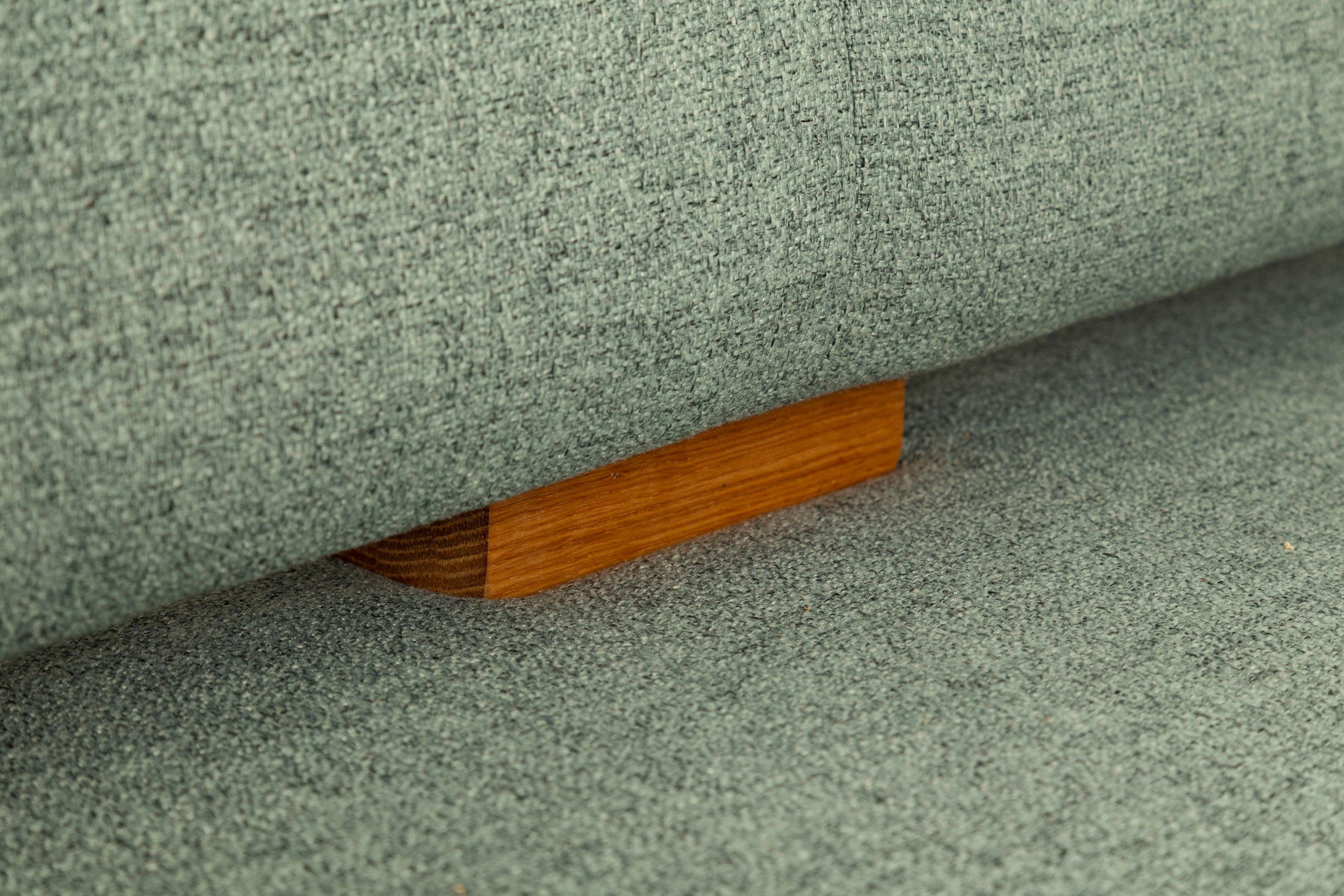 Home affaire Hoekbank Ponza gestoffeerde bank, eetkamerbank met massief houten frame, keukenbank in mooie kleuren, breedte 201x161 cm