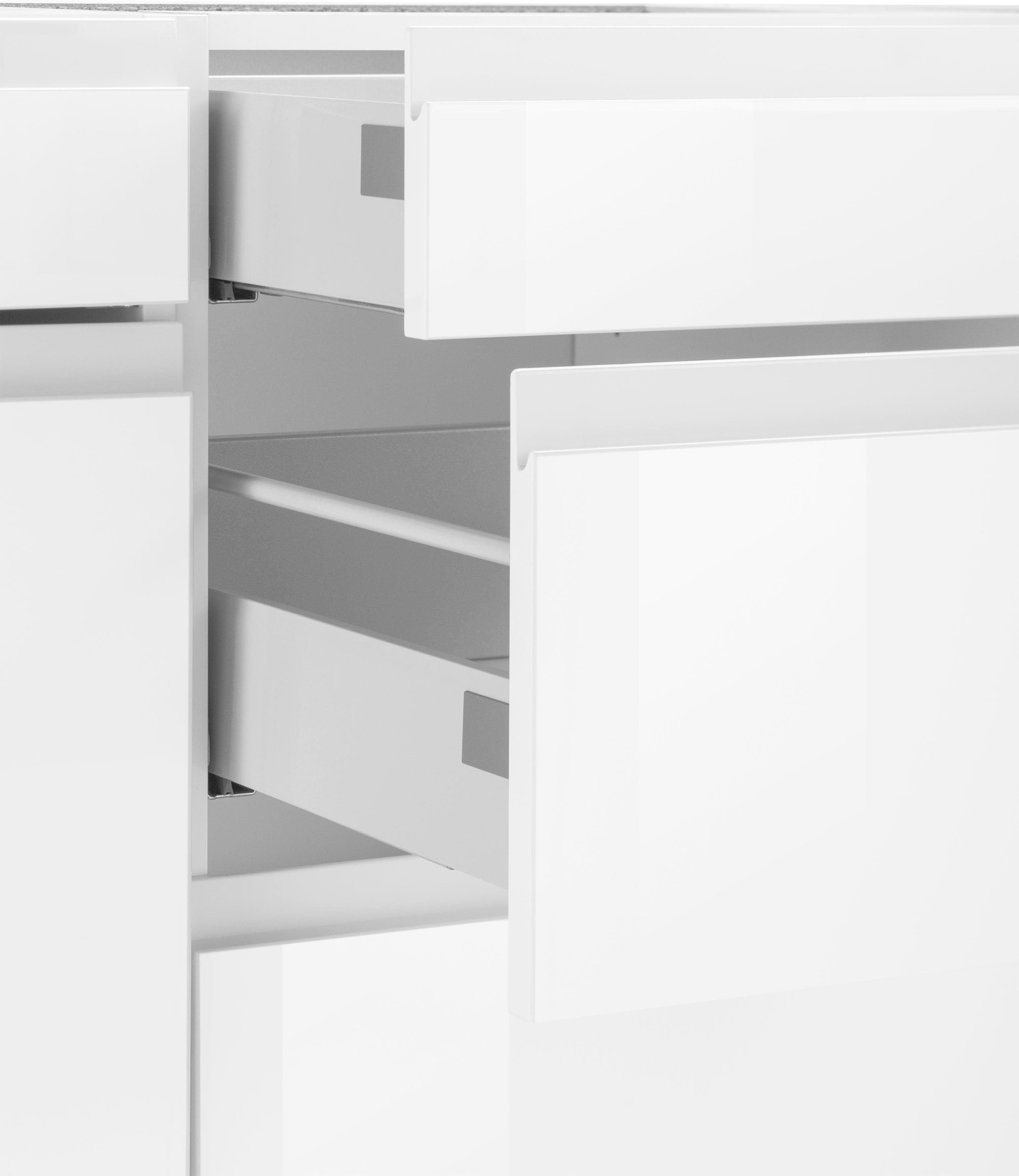 OPTIFIT Onderkast Avio Hoogglansfronten en in hoogte verstelbare poten, breedte 150 cm