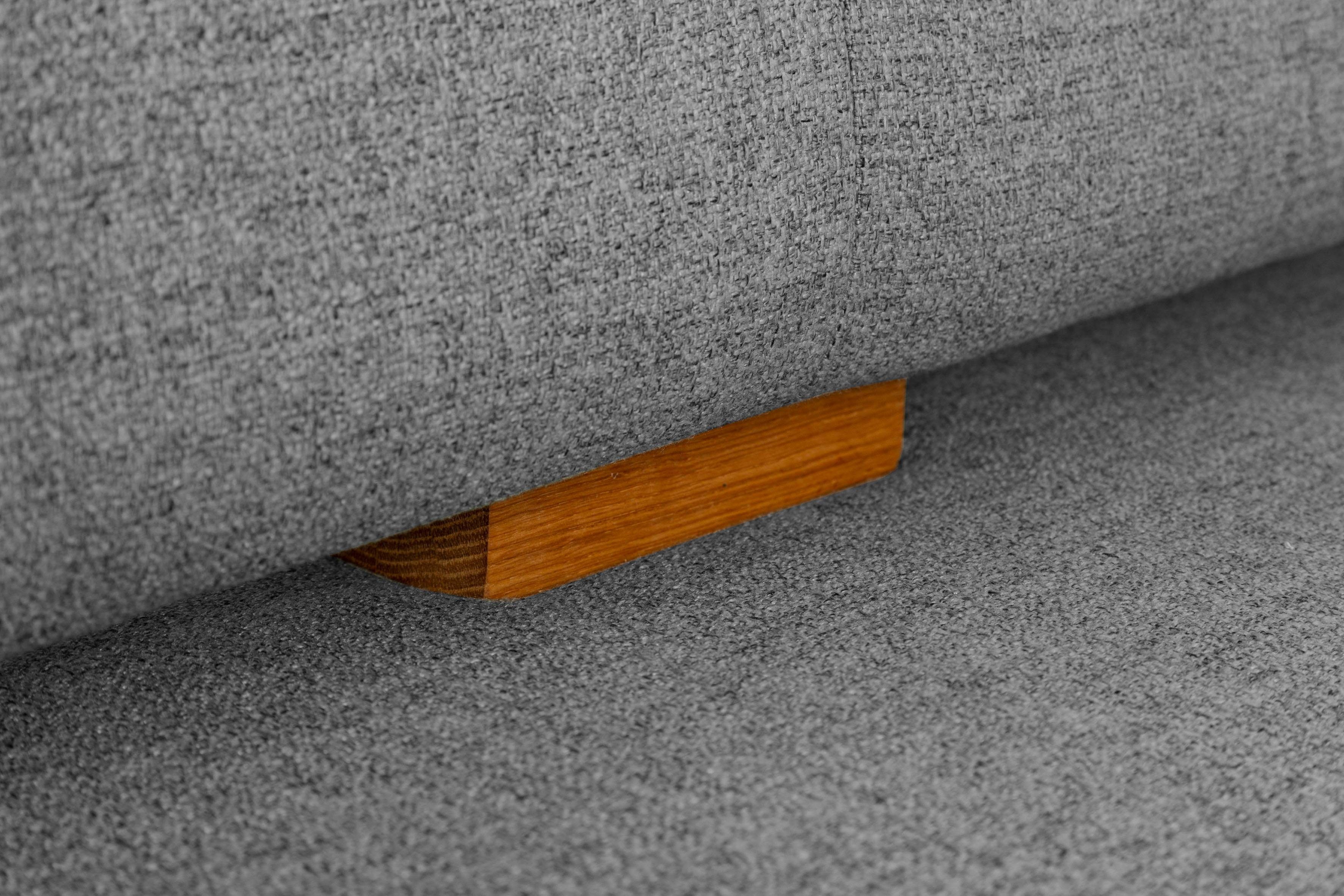 Home affaire Hoekbank Ponza gestoffeerde bank, eetkamerbank met massief houten frame, keukenbank in mooie kleuren, breedte 201x161 cm