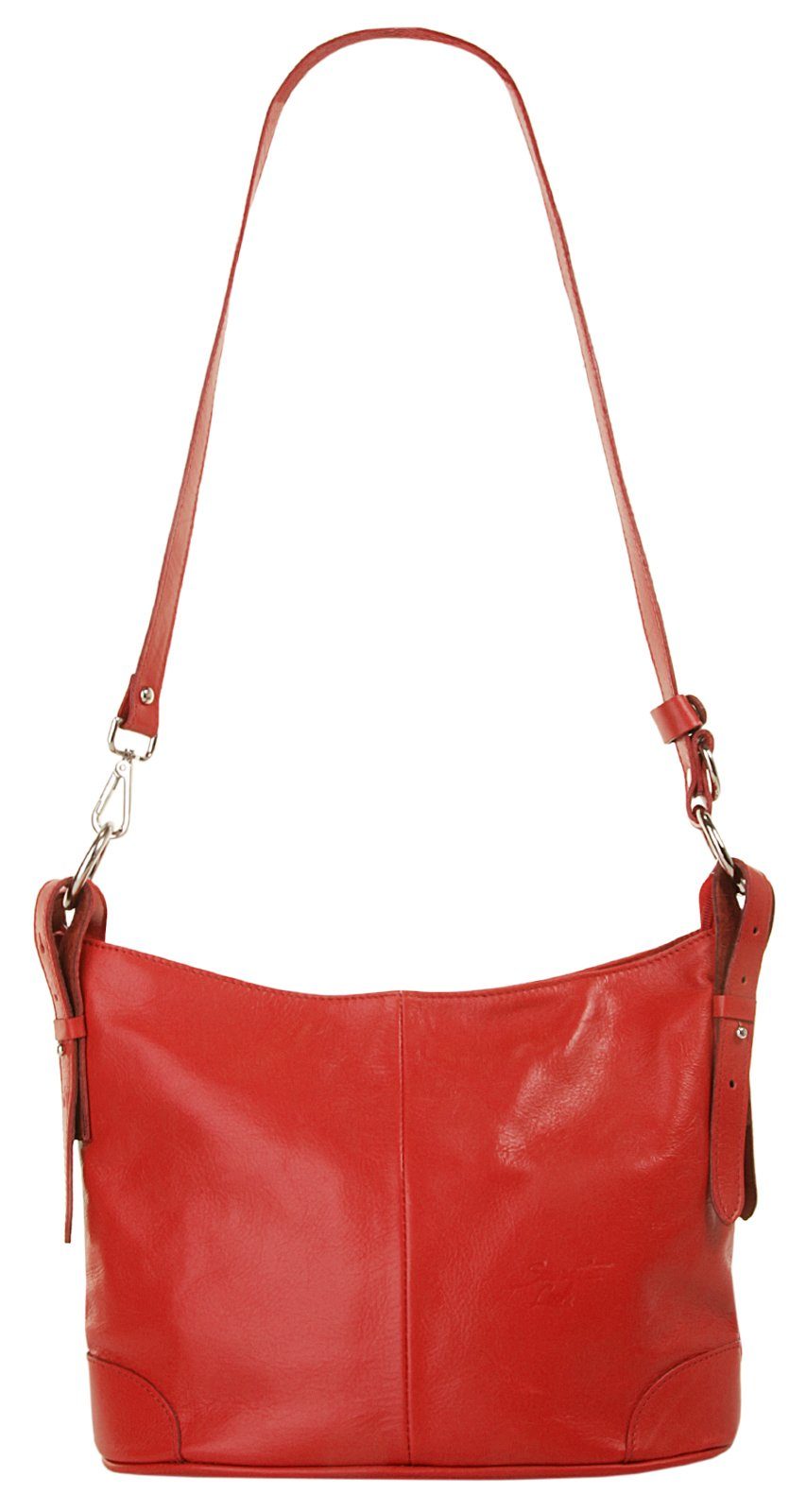Samantha Look Schoudertas echt leer, made in italy