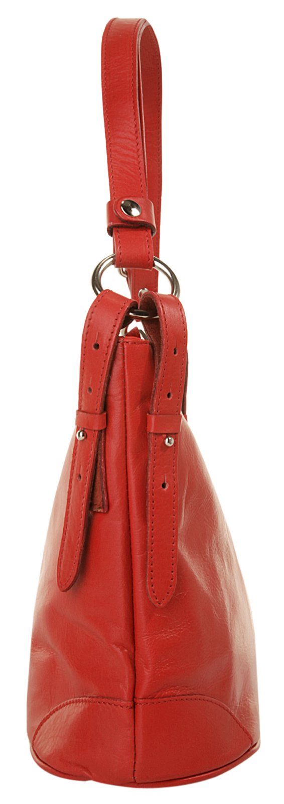 Samantha Look Schoudertas echt leer, made in italy
