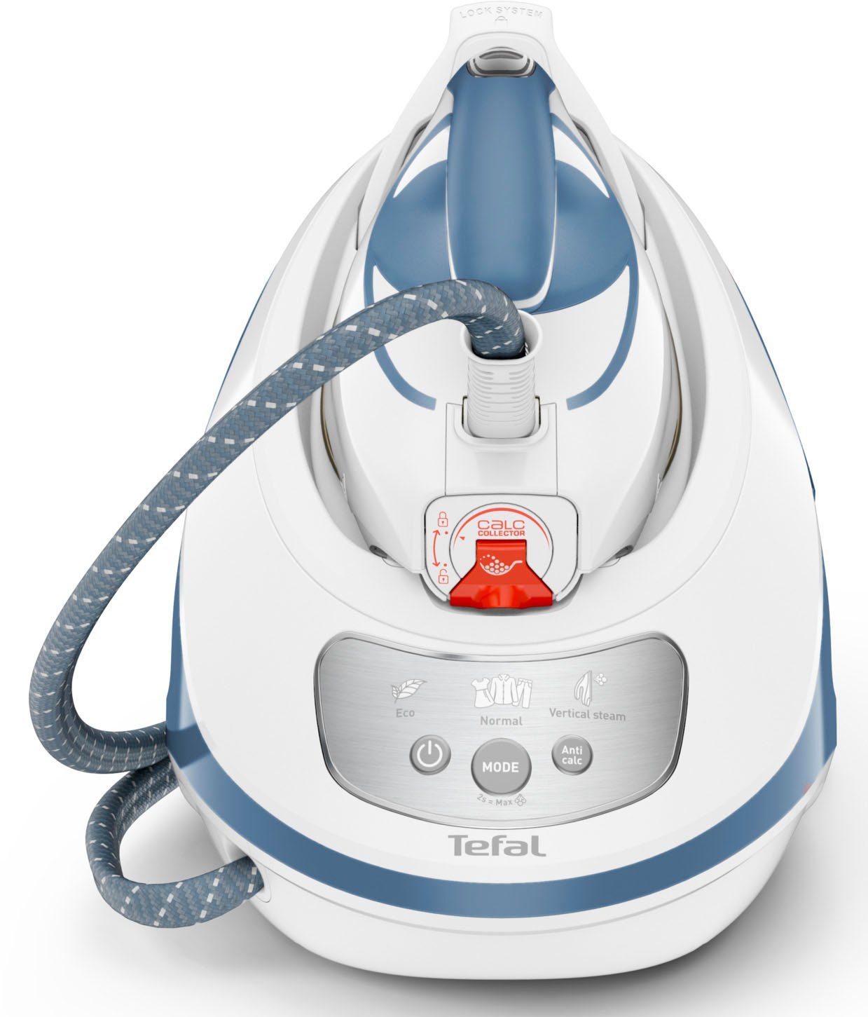 Tefal Stoomstrijksysteem Express Protect SV9202 + gratis stoomborstel Access Steam First DT6131 7,5 bar, stoomstoot: 520 g/min, continue stoomopbrengst: 130 g/min, sv9202