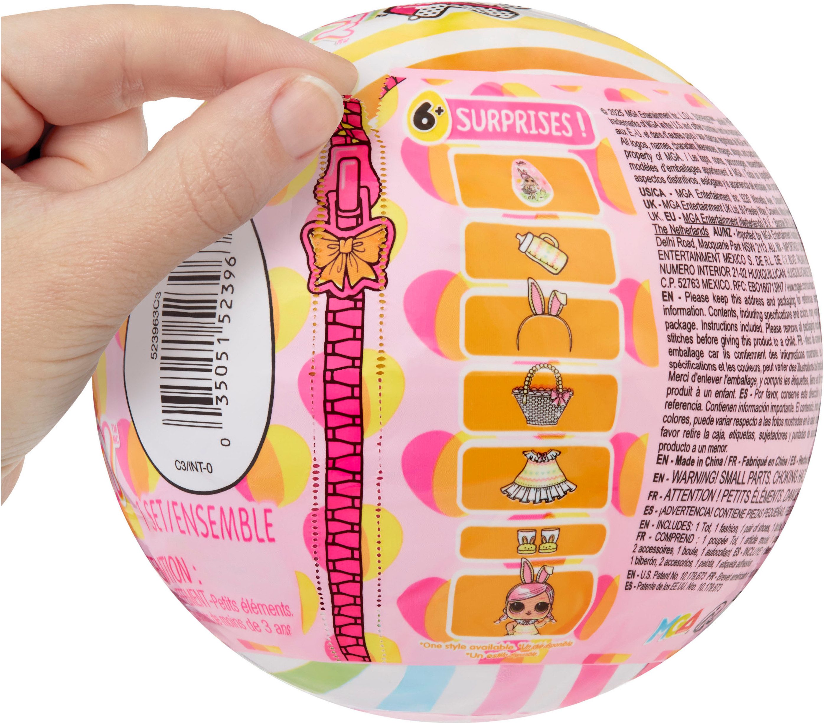 L.O.L. SURPRISE! Aankleedpop L.O.L. Surprise Pastel Party Tots - Hops