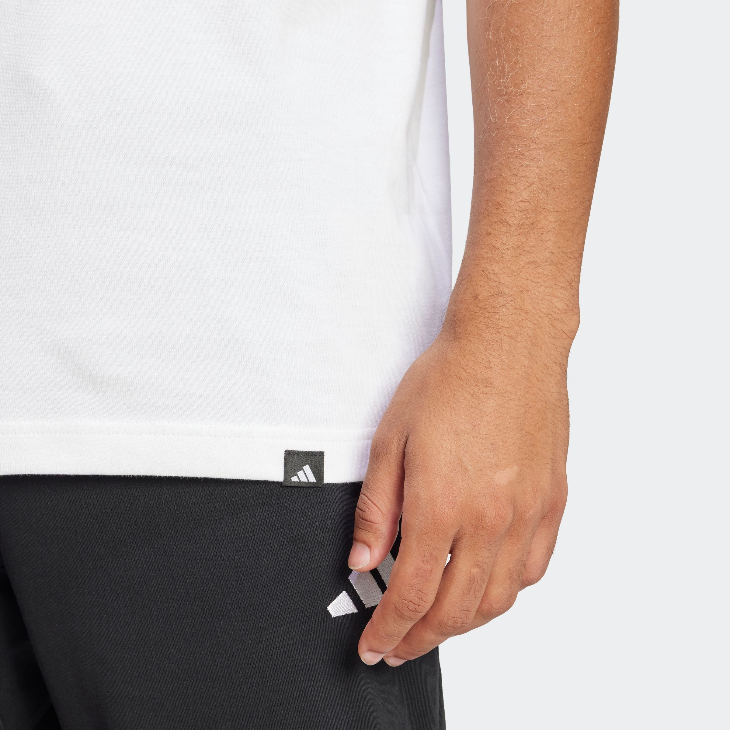 adidas Sportswear T-shirt M L SLIDE PKT T