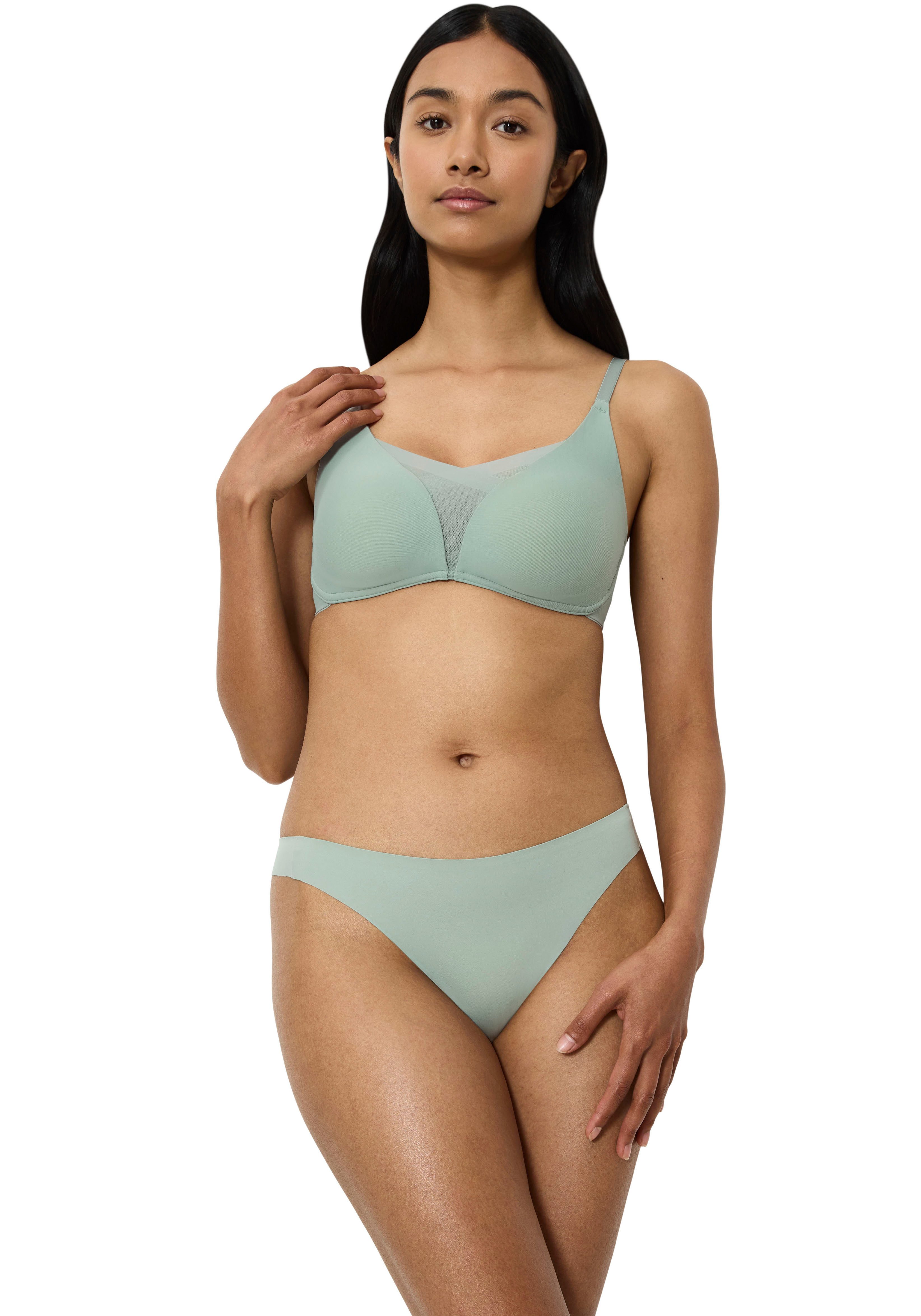 Triumph Beugelloze-bh Shape Smart P gladmakend en flatterend (1-delig, 1 buiten schoon, binnen hightech. E In)