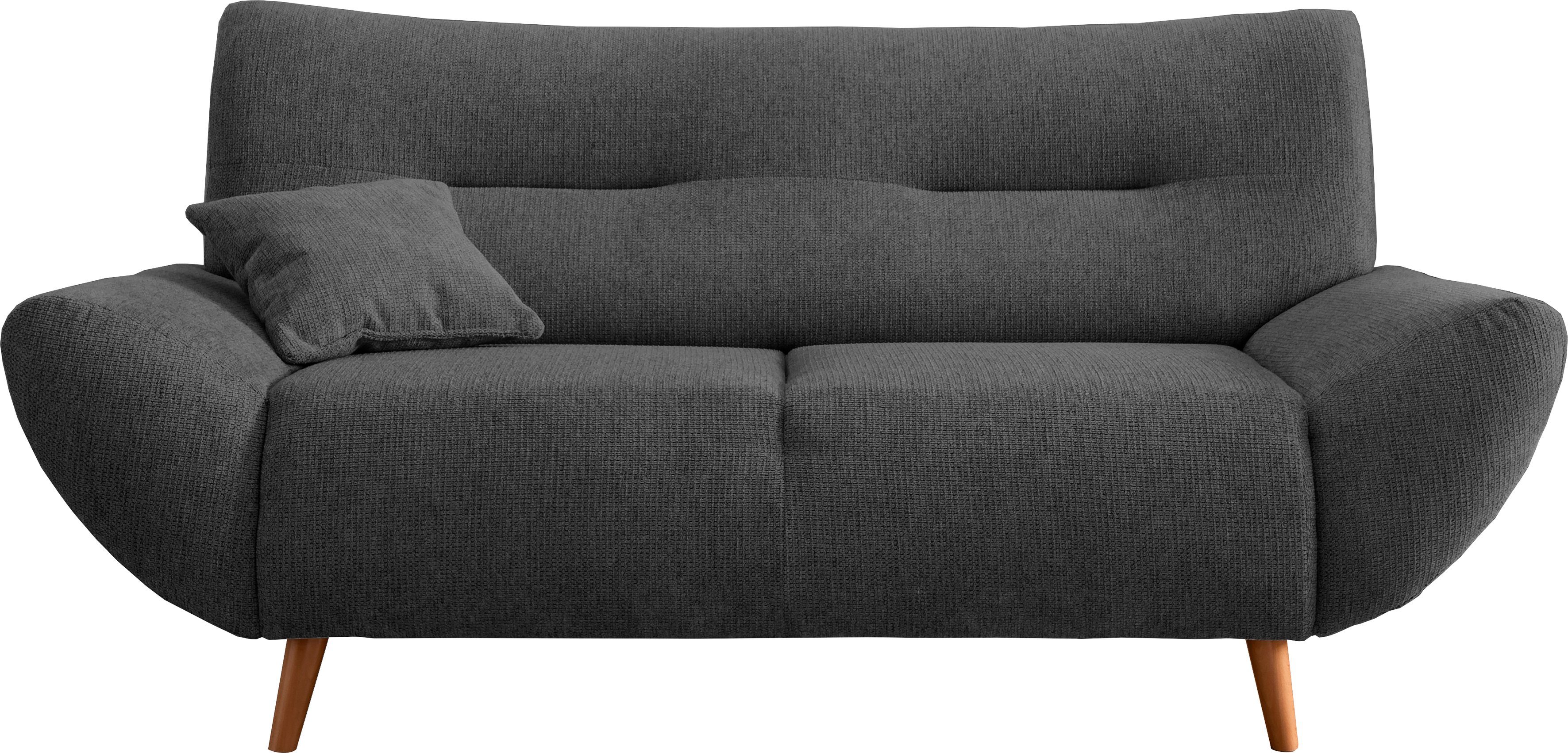 INOSIGN Zithoek Drago elegant en tijdloos, comfortabel, moderne vormtaal leverbaar als fauteuil/hoekbank, diverse stoffen, incl. 2 sierkussens (set, 3-delig)