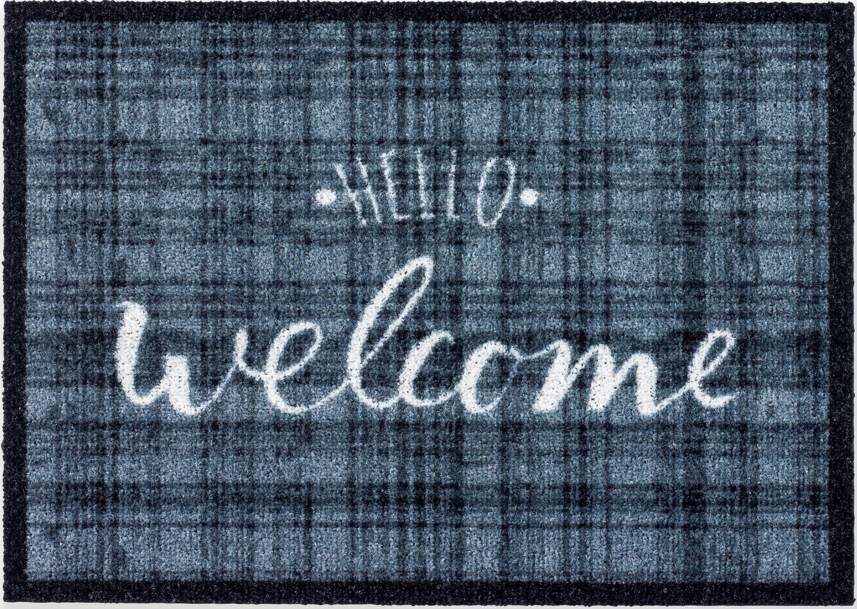 ASTRA Mat Deco Brush 1630, Welcome Inloopmat, met quote, geschikt voor binnen en buiten
