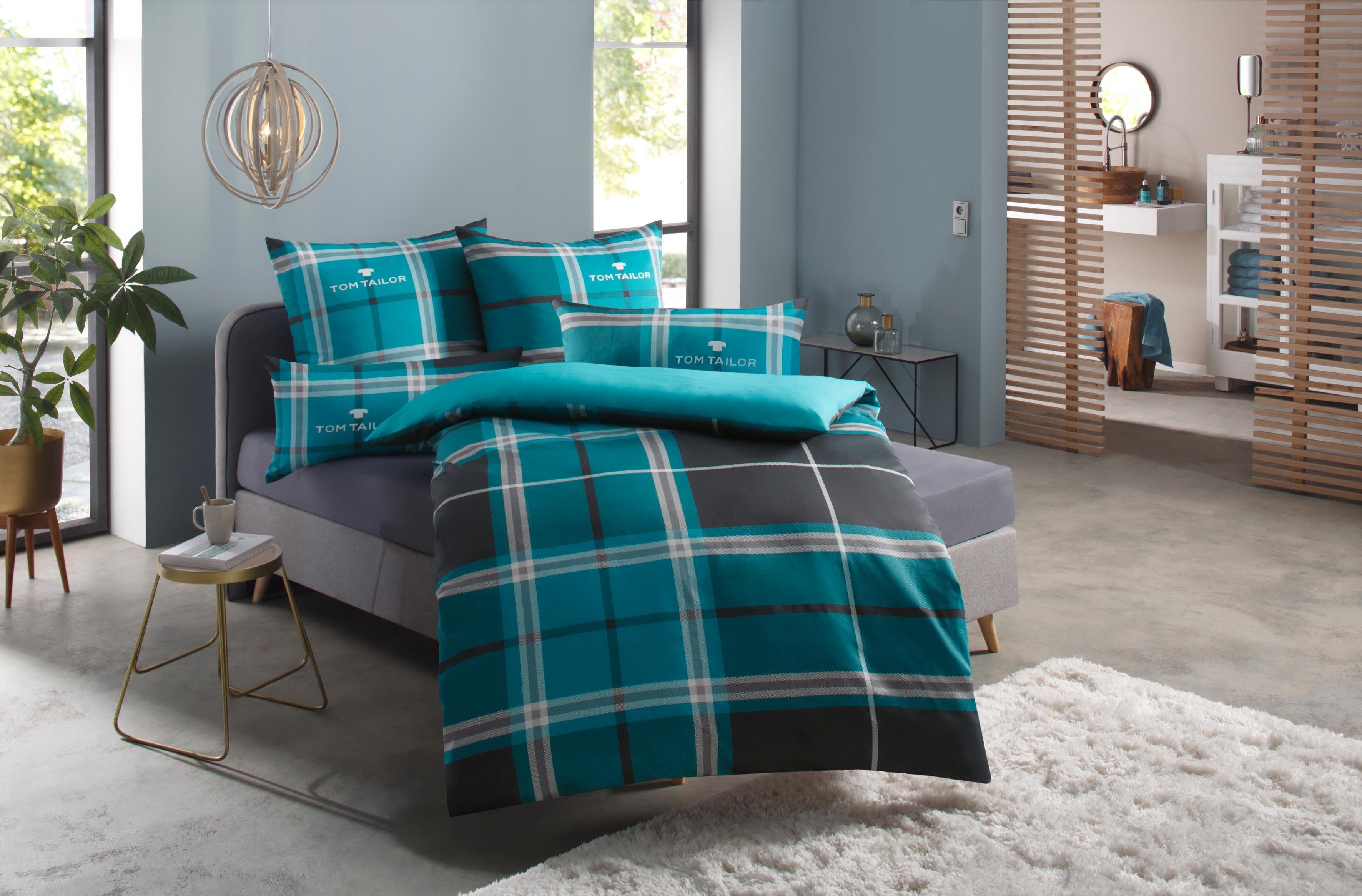 TOM TAILOR HOME Tweezijdig te gebruiken overtrekset Eric in mt. 135x200 of 155x220 cm (3-delig)