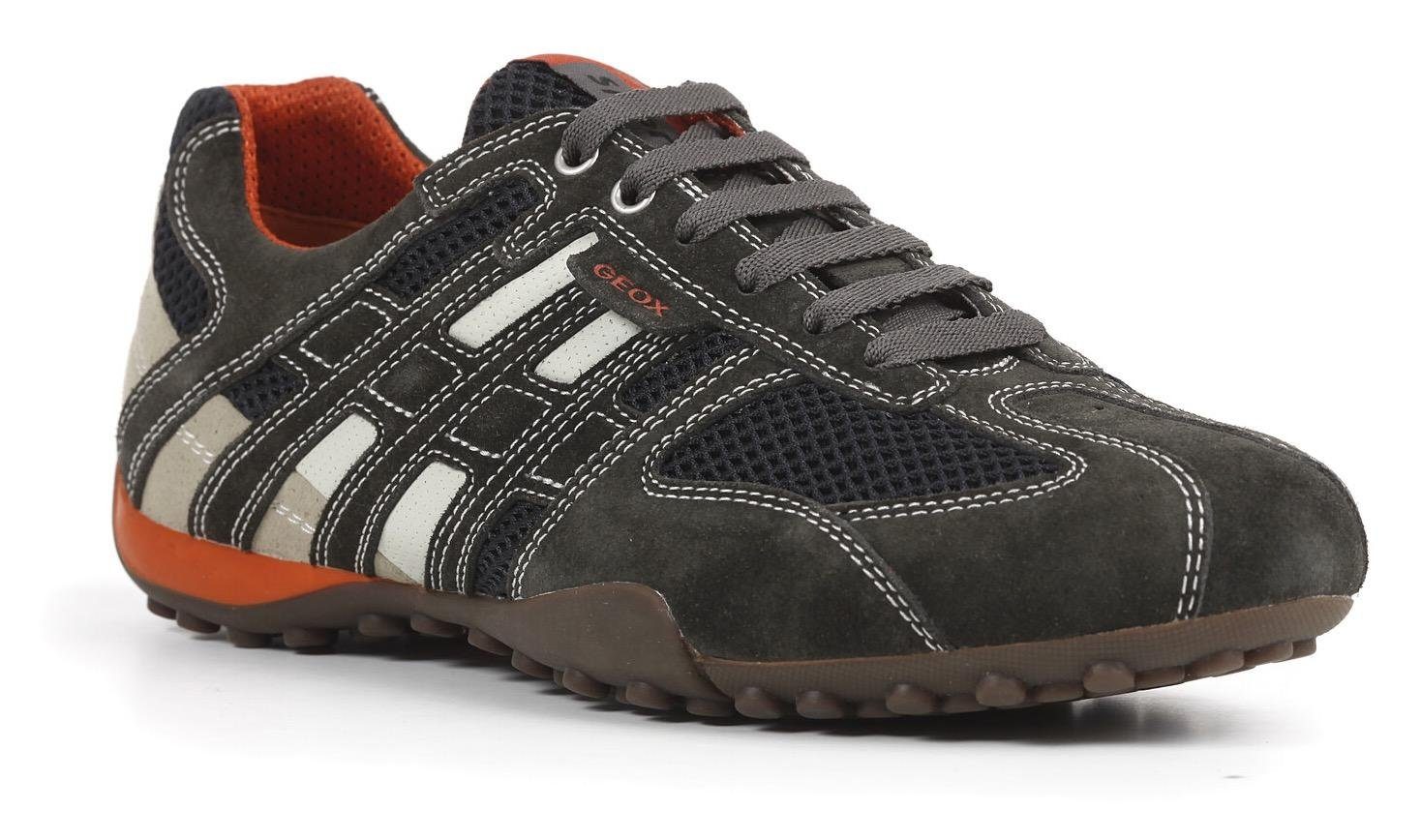 Geox Sneakers Snake met geox speciale membraan, vrijetijdsschoen, lage schoen, veterschoen