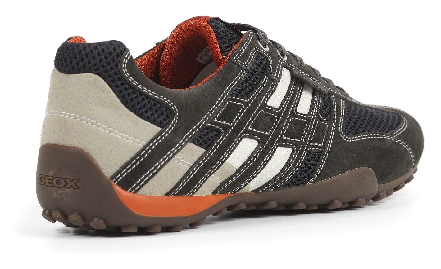 Geox Sneakers Snake met geox speciale membraan, vrijetijdsschoen, lage schoen, veterschoen