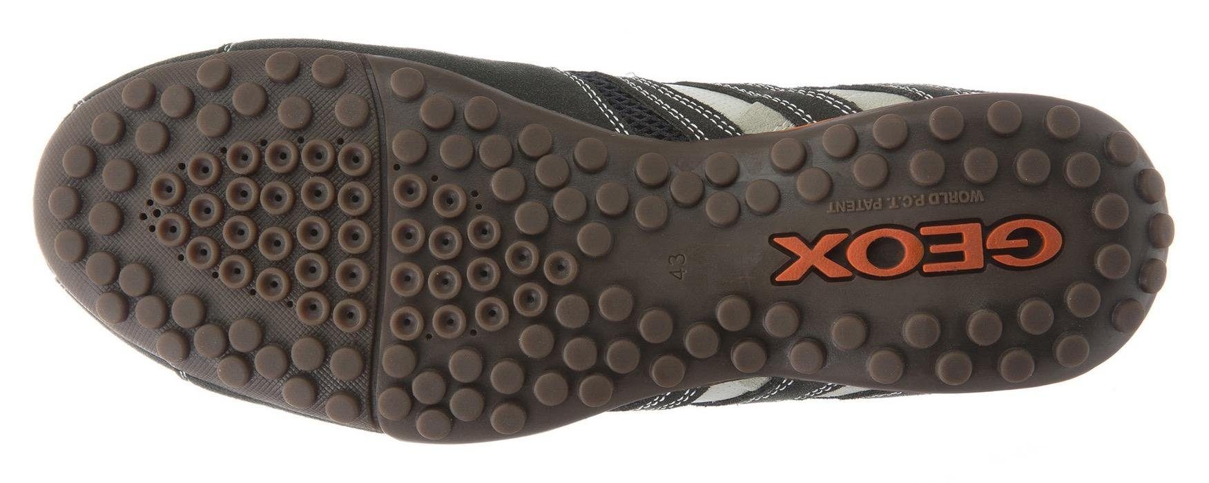 Geox Sneakers Snake met geox speciale membraan, vrijetijdsschoen, lage schoen, veterschoen