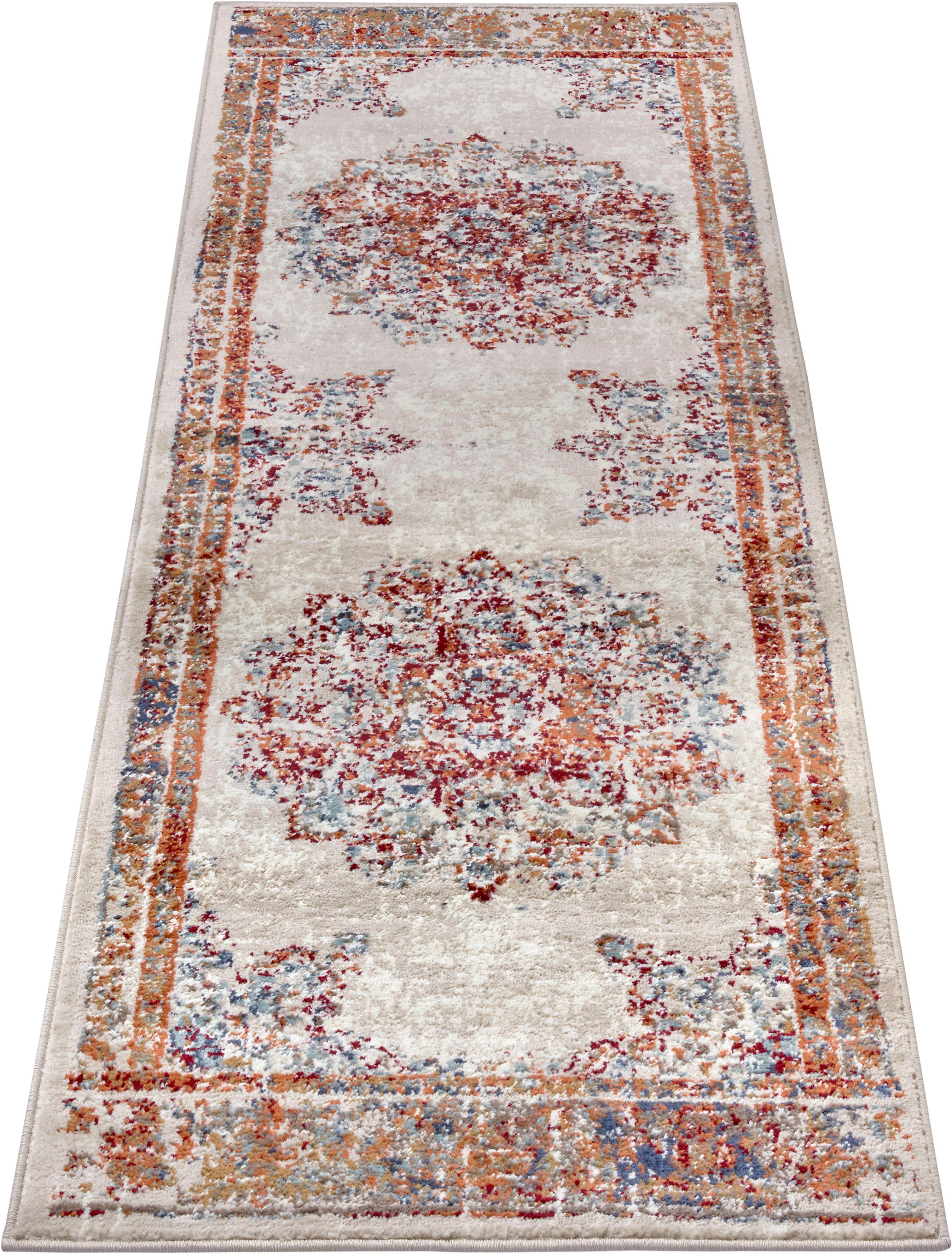 HANSE Home Vloerkleed Maderno Loper, oosters, kortpolig, woonkamer, slaapkamer, eetkamer