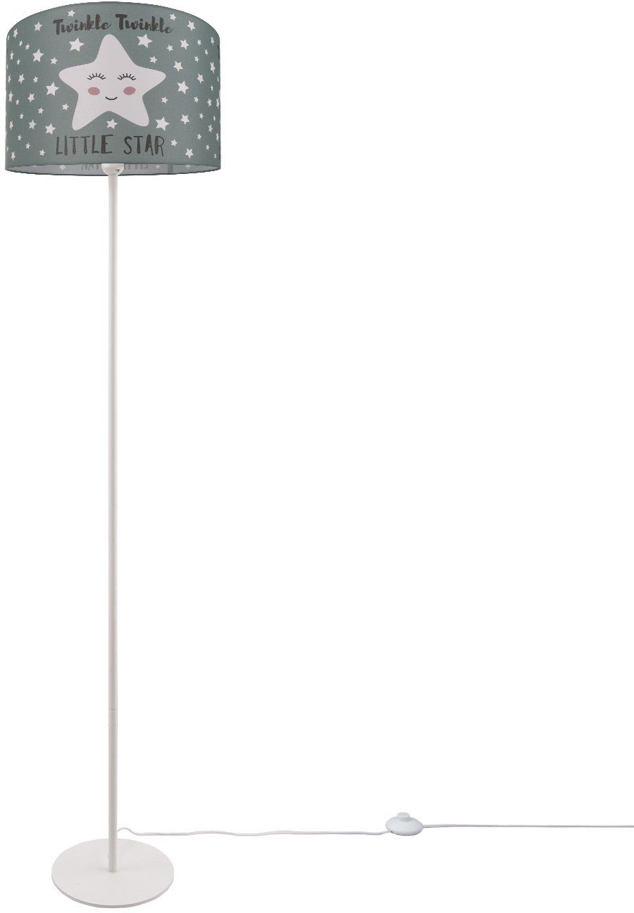 Paco Home Staande lamp Aleyna 105 Kinderlamp LED kinderkamer lamp sterren-motief, decor E27