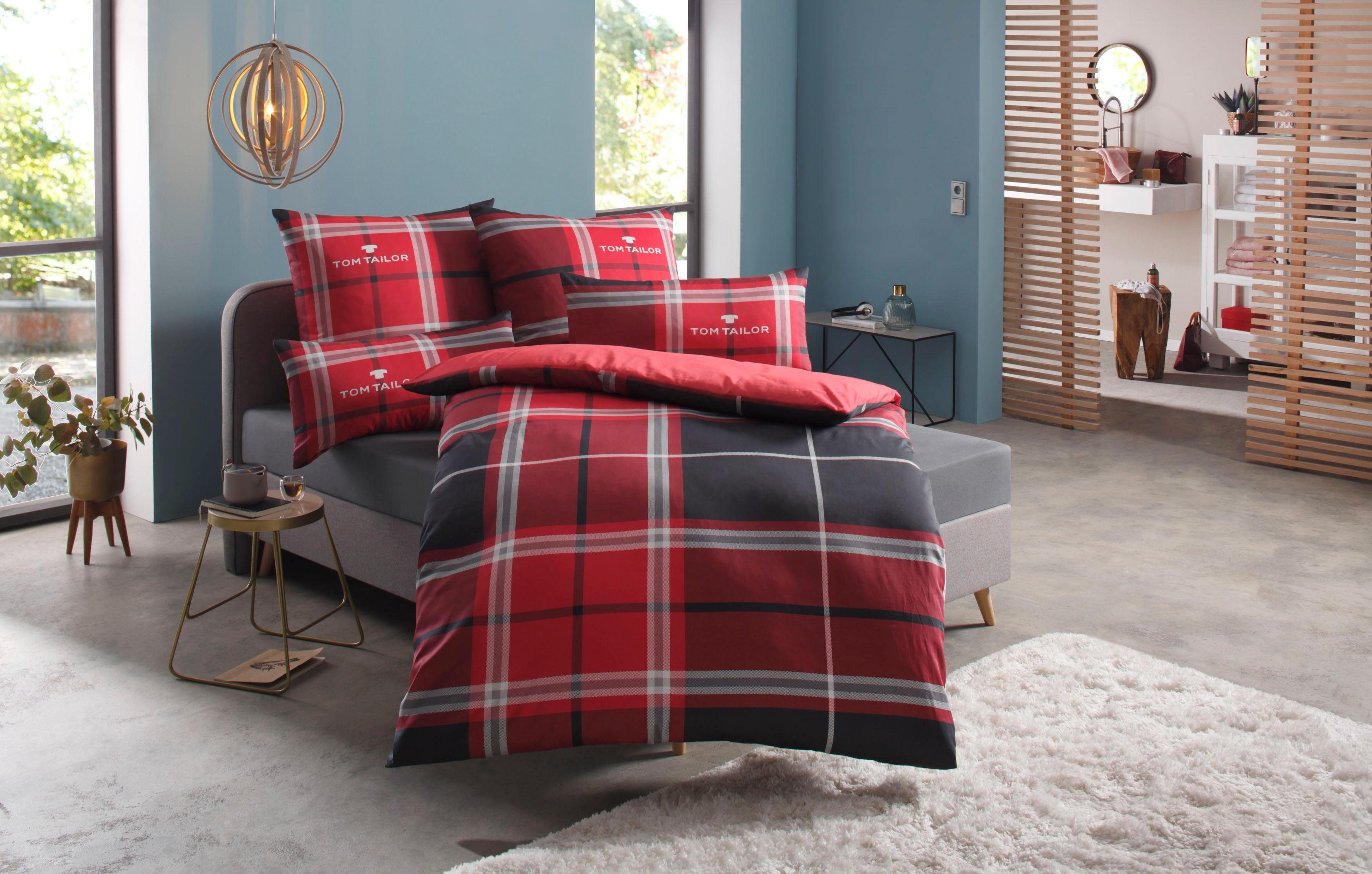 TOM TAILOR HOME Tweezijdig te gebruiken overtrekset Eric in mt. 135x200 of 155x220 cm (3-delig)