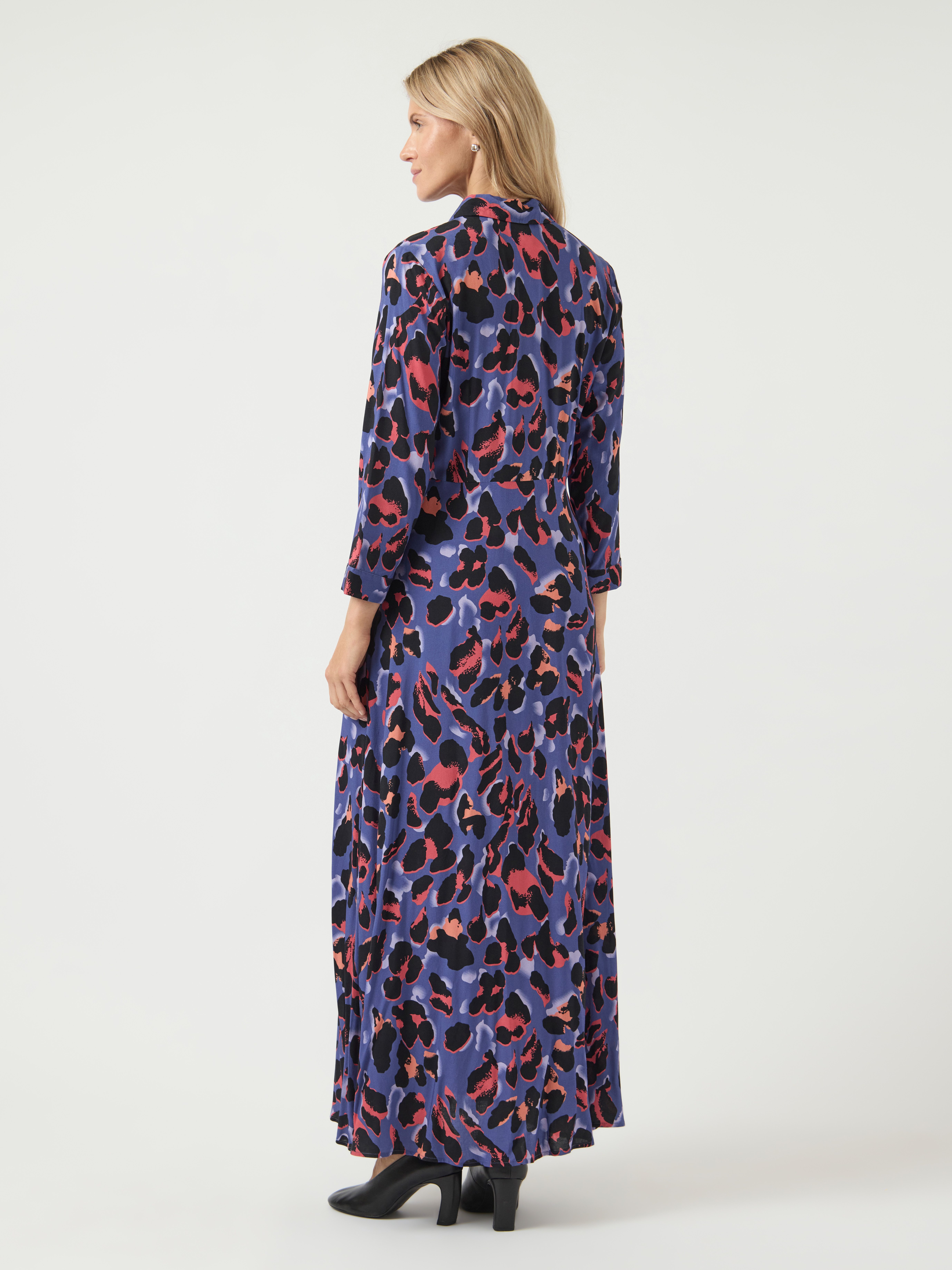 Y.A.S Jurk met overhemdkraag YASSAVANNA LONG SHIRT DRESS