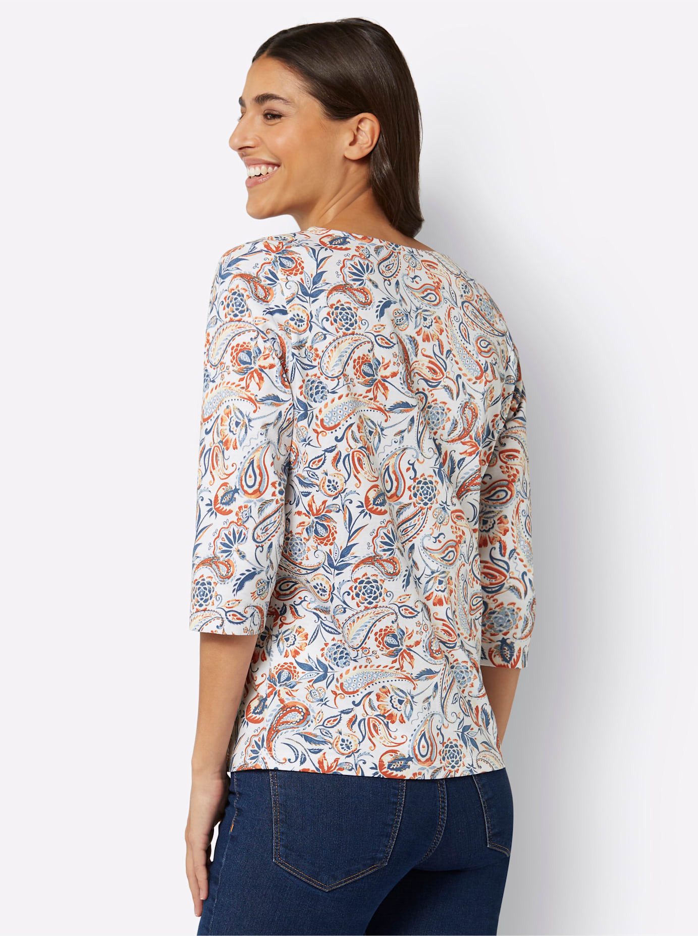 Classic Basics Shirt met 3/4 mouwen Shirt met 3/4-mouwen (1-delig)