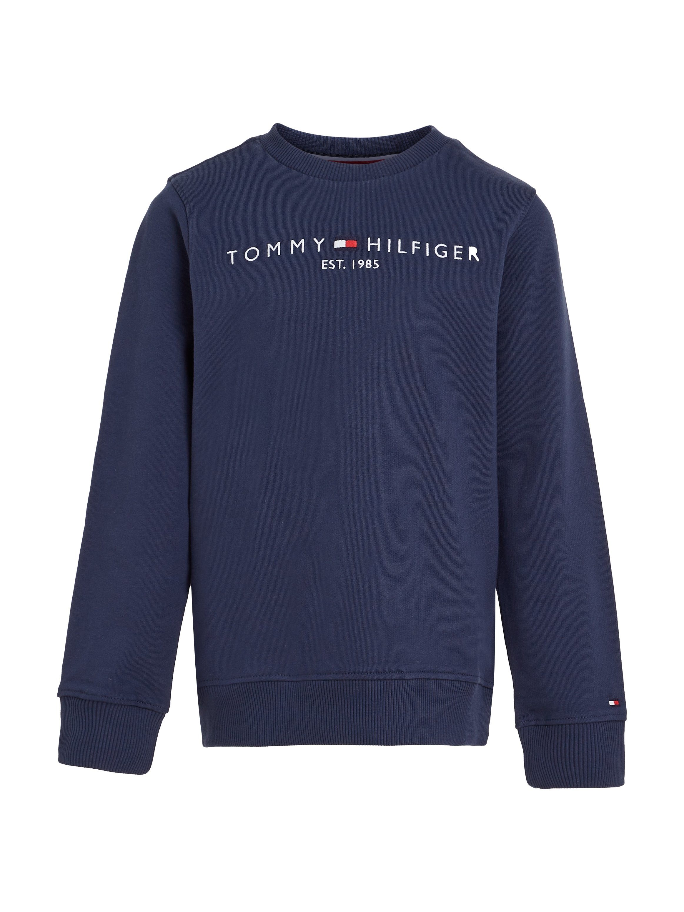 Tommy Hilfiger Sweatshirt ESSENTIAL SWEATSHIRT met tommy hilfiger logo-opschrift