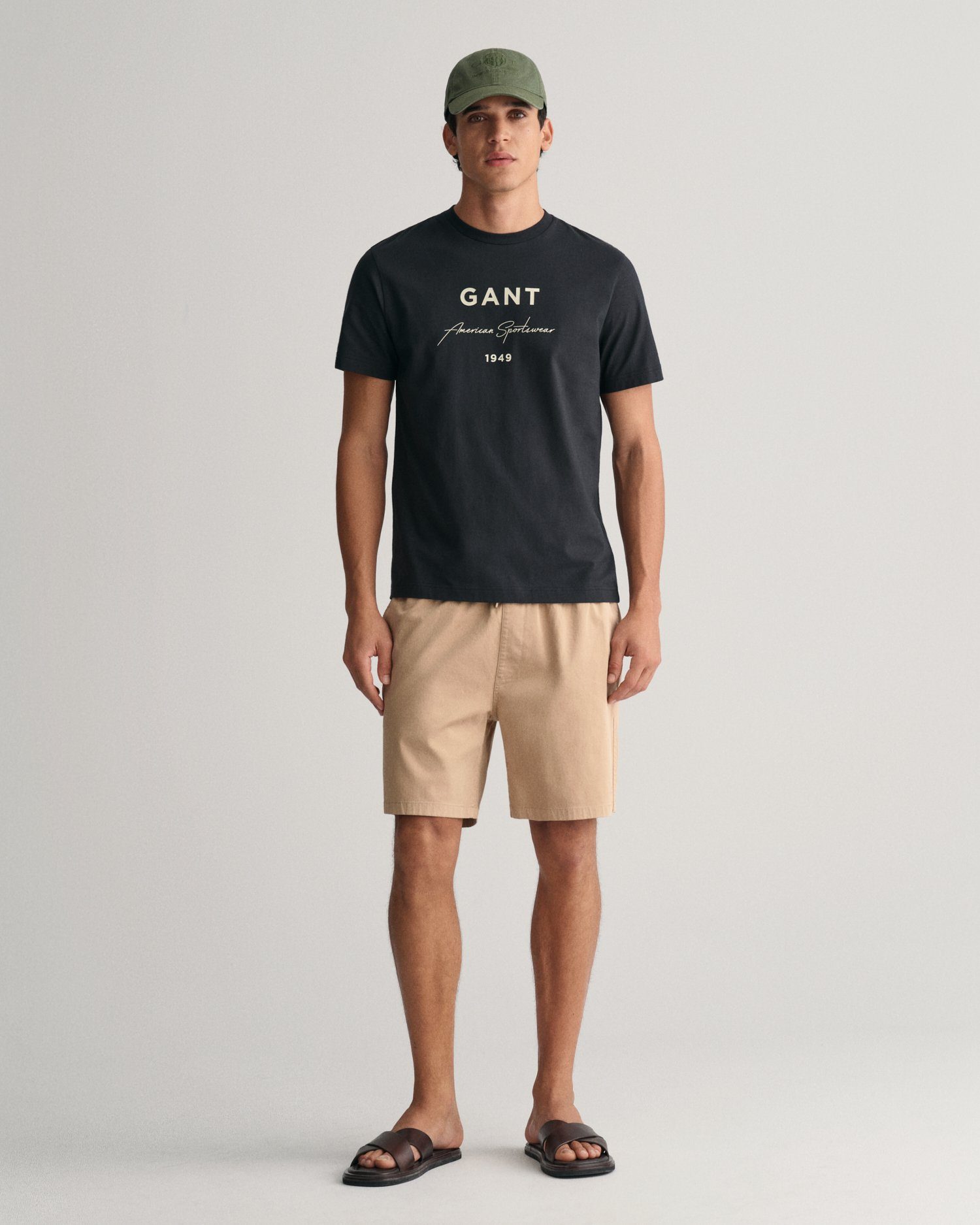 Gant Short DRAWSTRING LOGO SHORTS met elastische band en rijgkoord