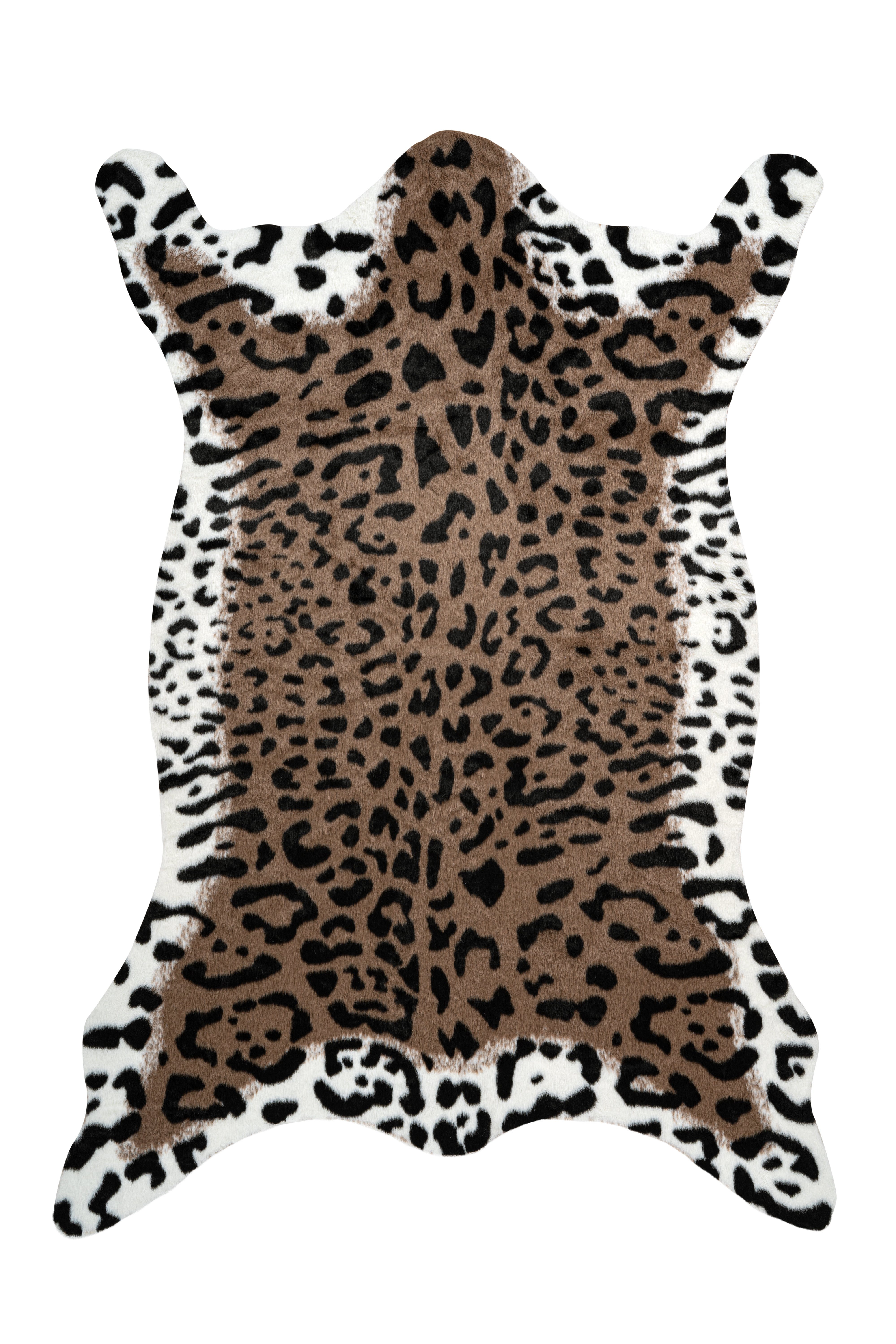 me gusta Vloerkleed Desert 325 Kunstbont tapijt, gezellige/zachte pool, rug in suede-look