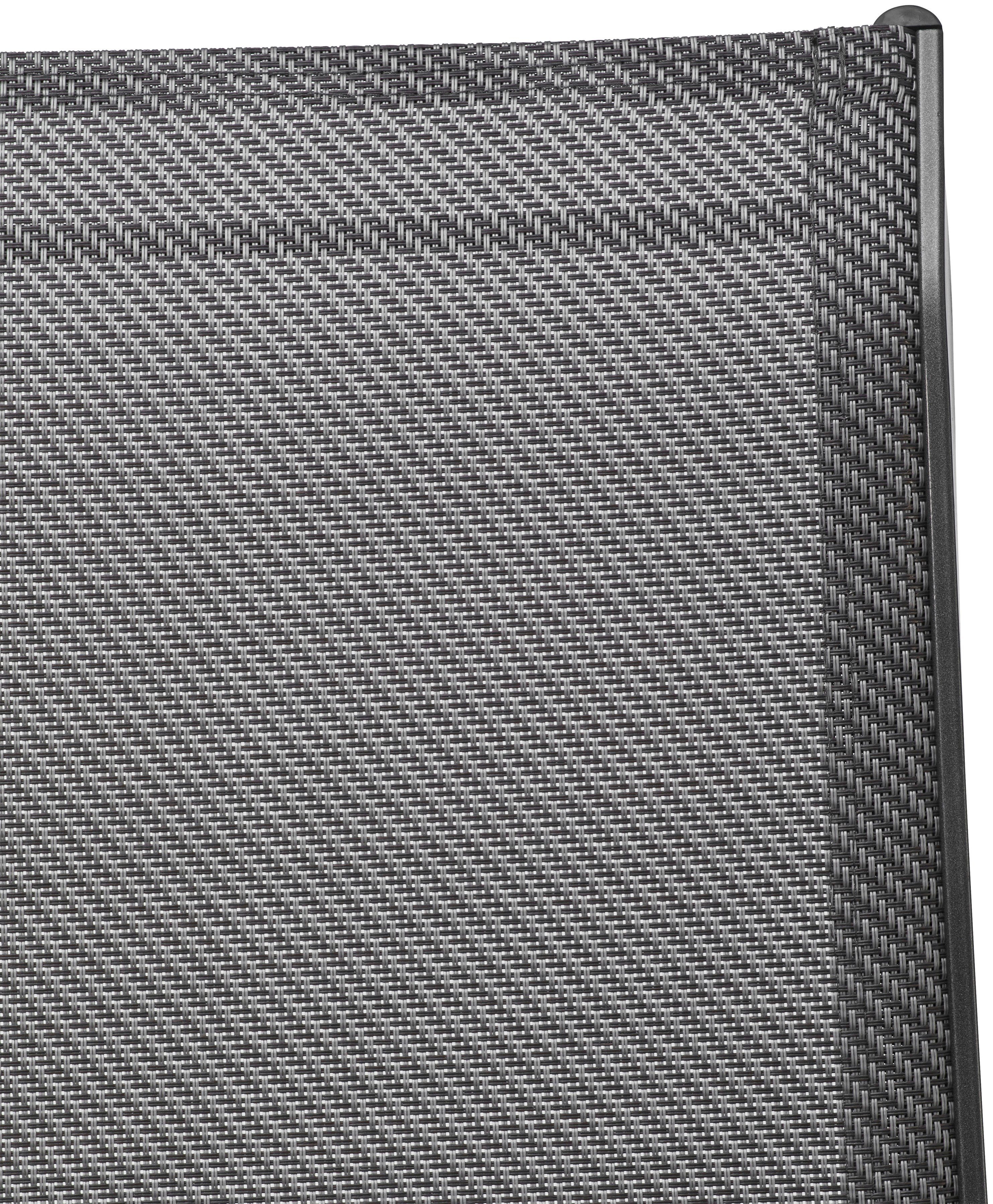 MERXX Tuin-eethoek Amalfi, TOPSELLER! gepoedercoat aluminium, 100% polyester, geschikt voor 8 personen (9-delig)