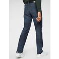 lee 5-pocketsjeans extreme motion straight fit jeans blauw