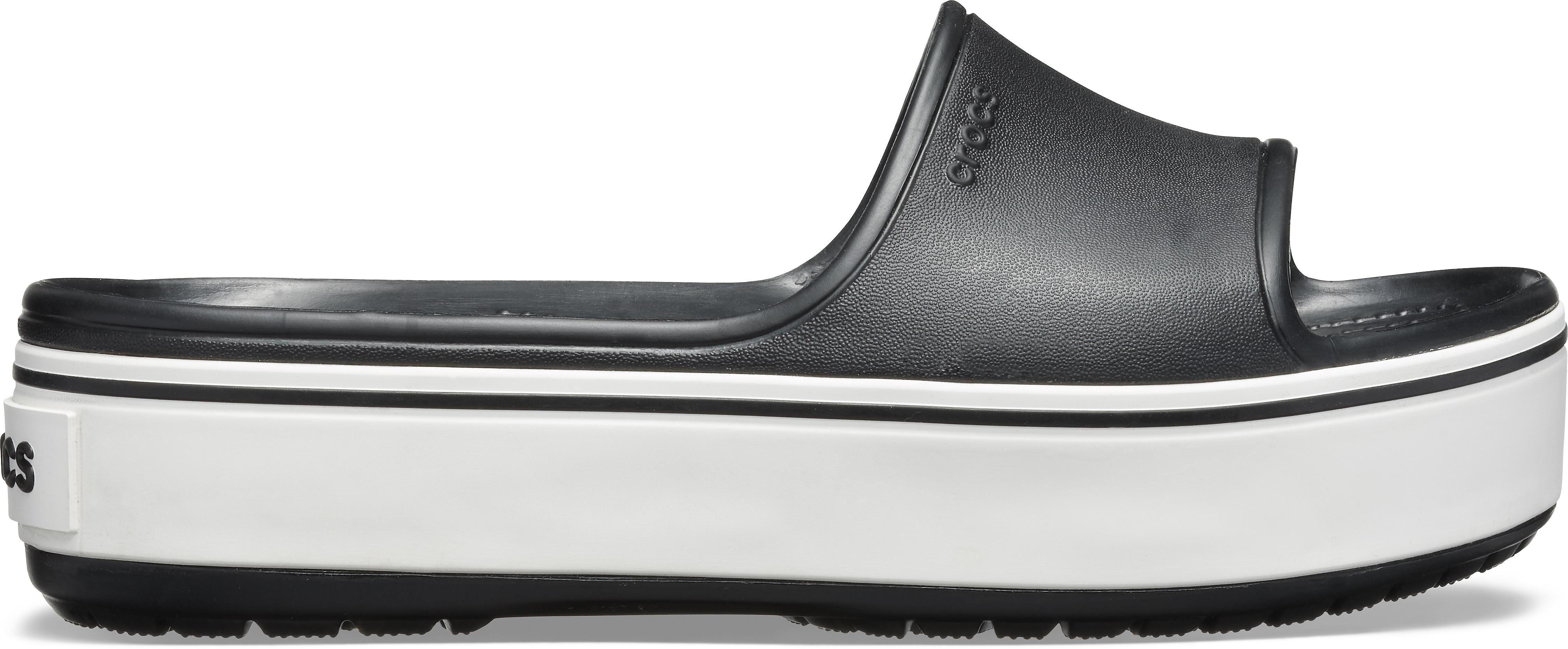 crocs slippers zwart