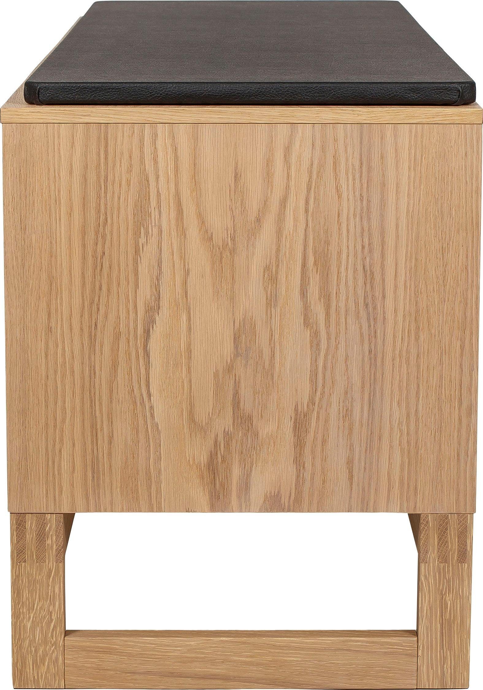 Woodman Schoenenbank Slussen in scandinavisch design, houtfineer van eiken