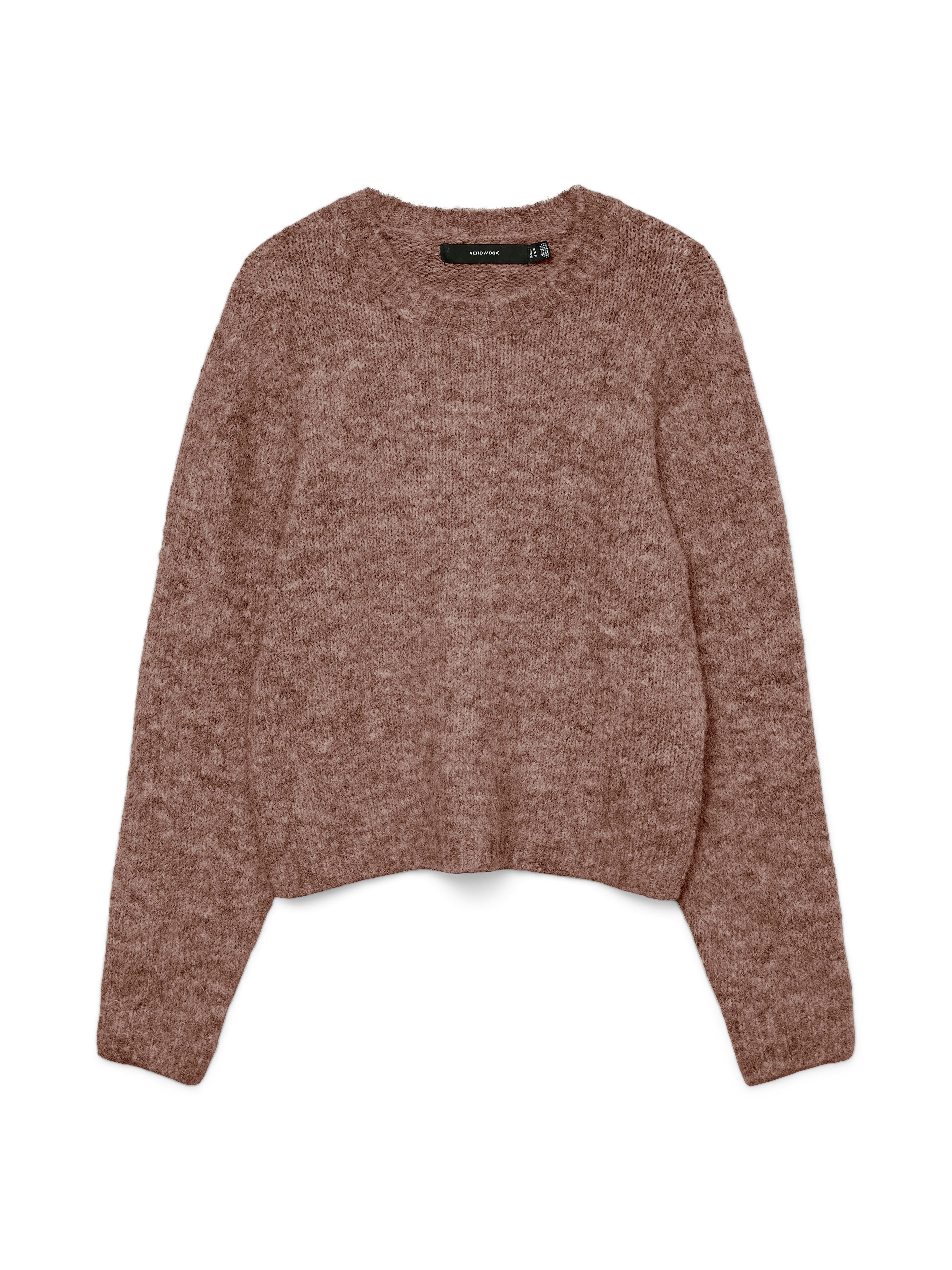 Vero Moda Gebreide trui VMNOVAH LS O-NECK PULLOVER GA NOOS