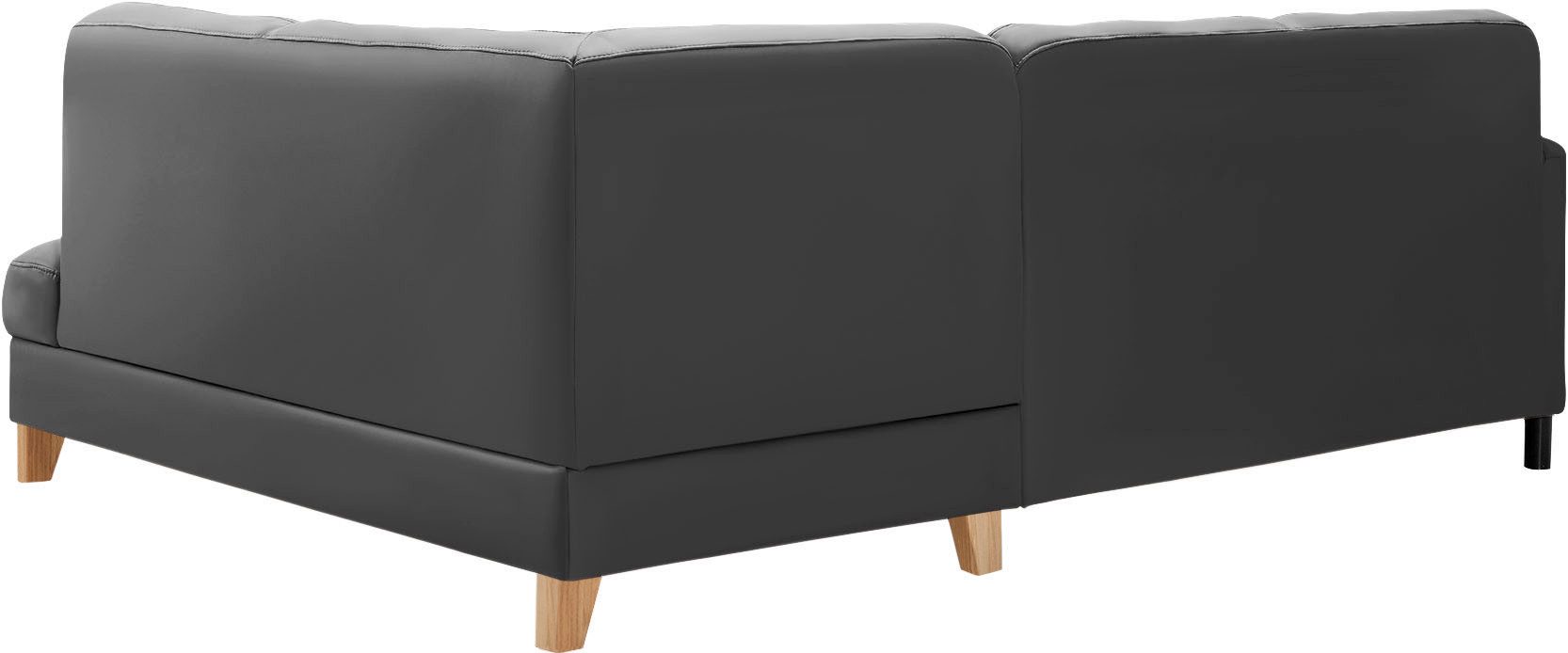 exxpo - sofa fashion Hoekbank Elio, compact en comfortabel, handig, tijdloos design, L-vorm