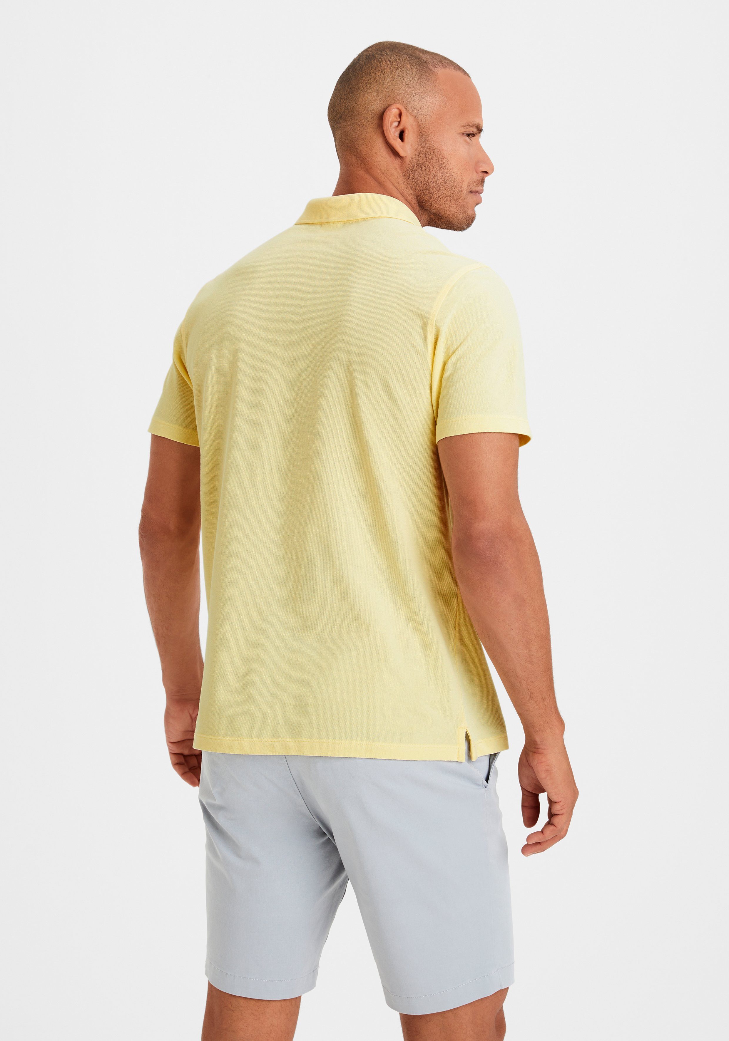 Beachtime Poloshirt Korte mouw, shirt met polokraag, katoen piqué