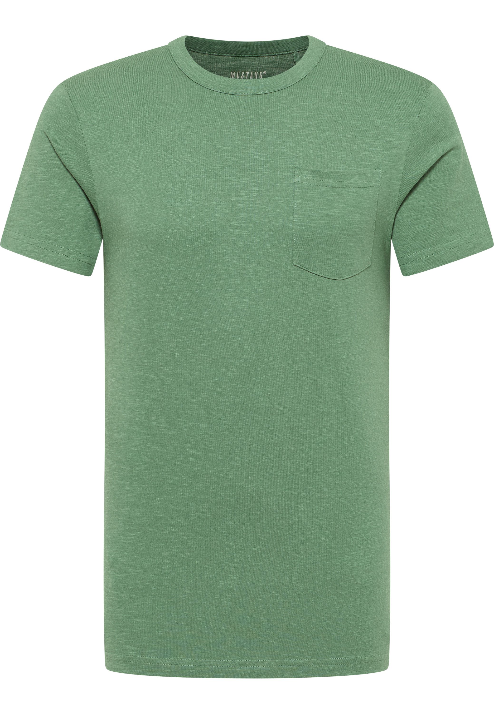 MUSTANG Shirt met korte mouwen Heren stijl Amado heren t-shirts maat XL groen