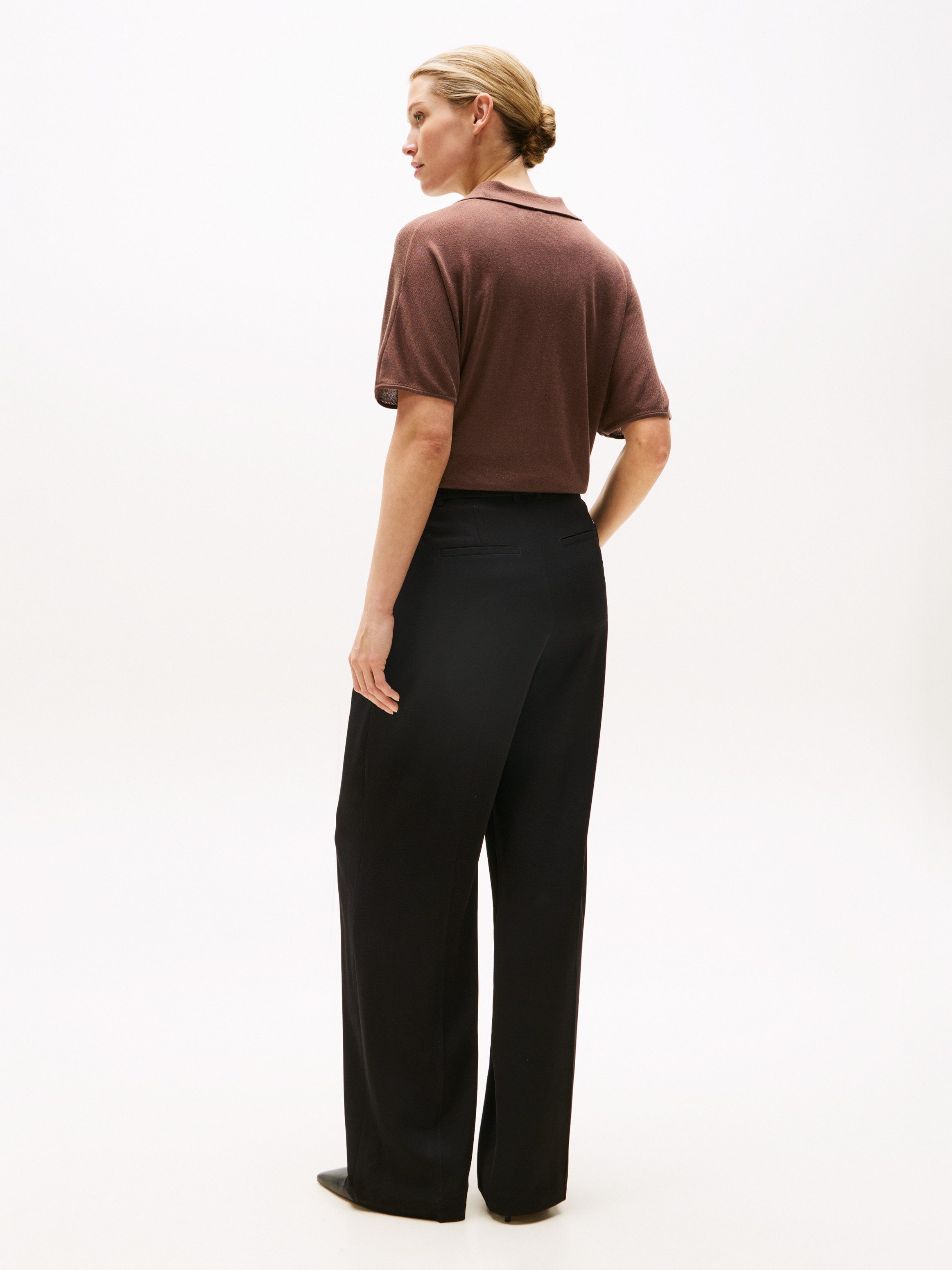 Tommy Hilfiger Geweven broek VIS TWILL RLXD STRAIGHT PANTS