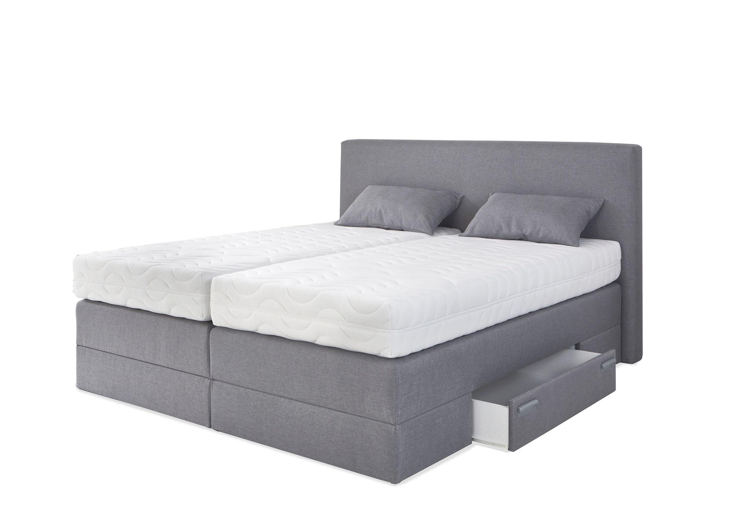 Westfalia Polsterbetten Boxspring met lades en sierkussens