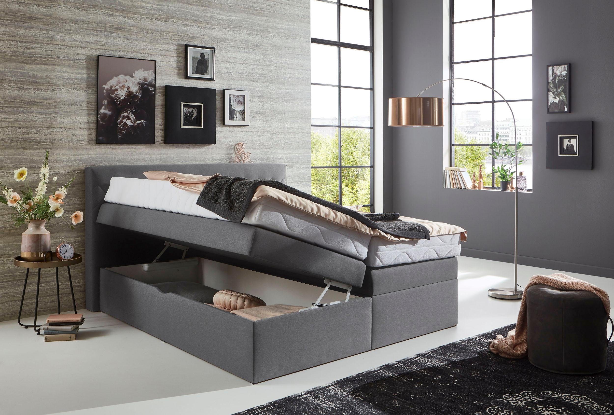 Westfalia Polsterbetten Boxspring naar keuze met bedkist