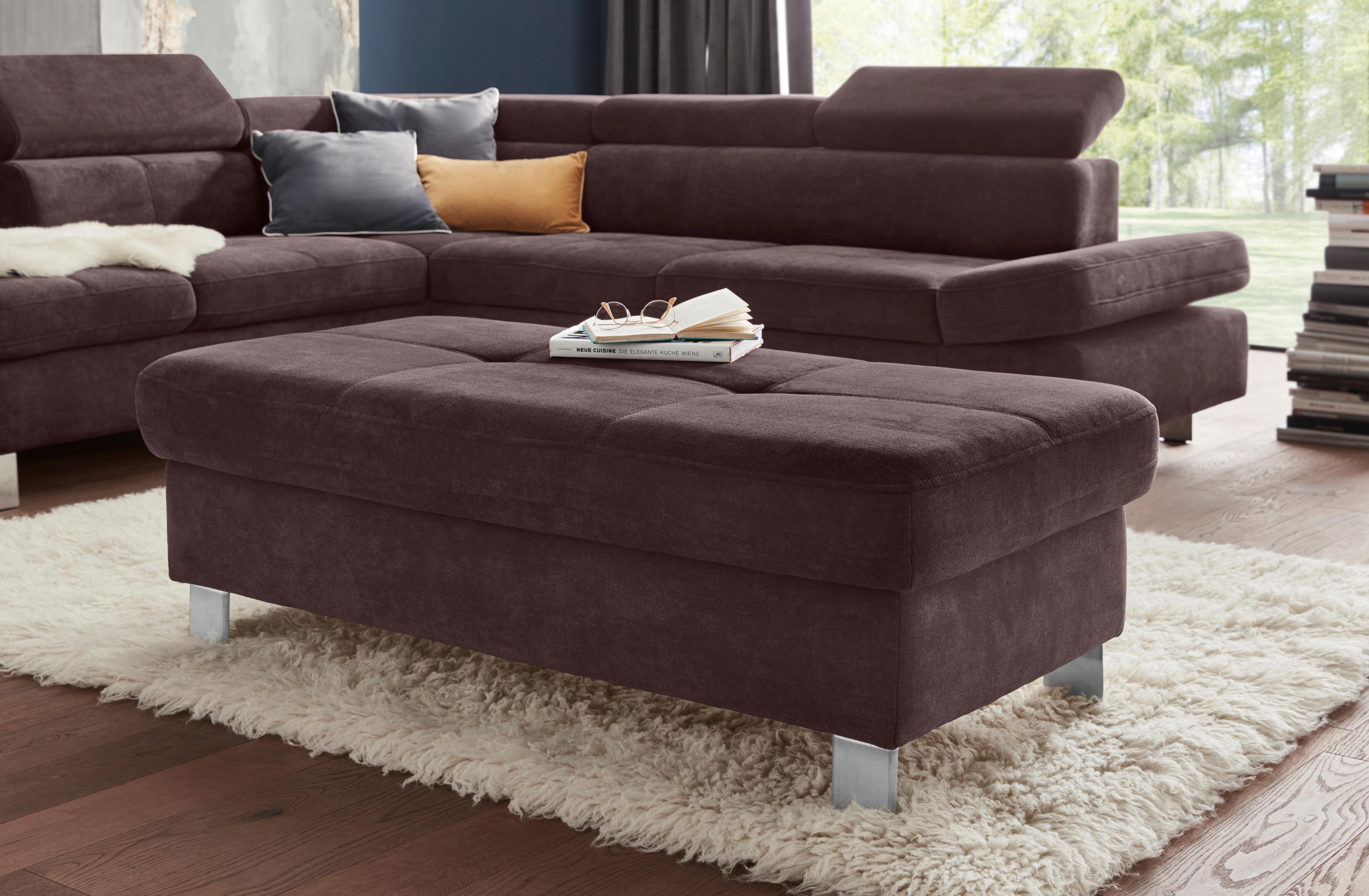 exxpo - sofa fashion Hocker Fiji Barkruk met opbergruimte onder de zitting