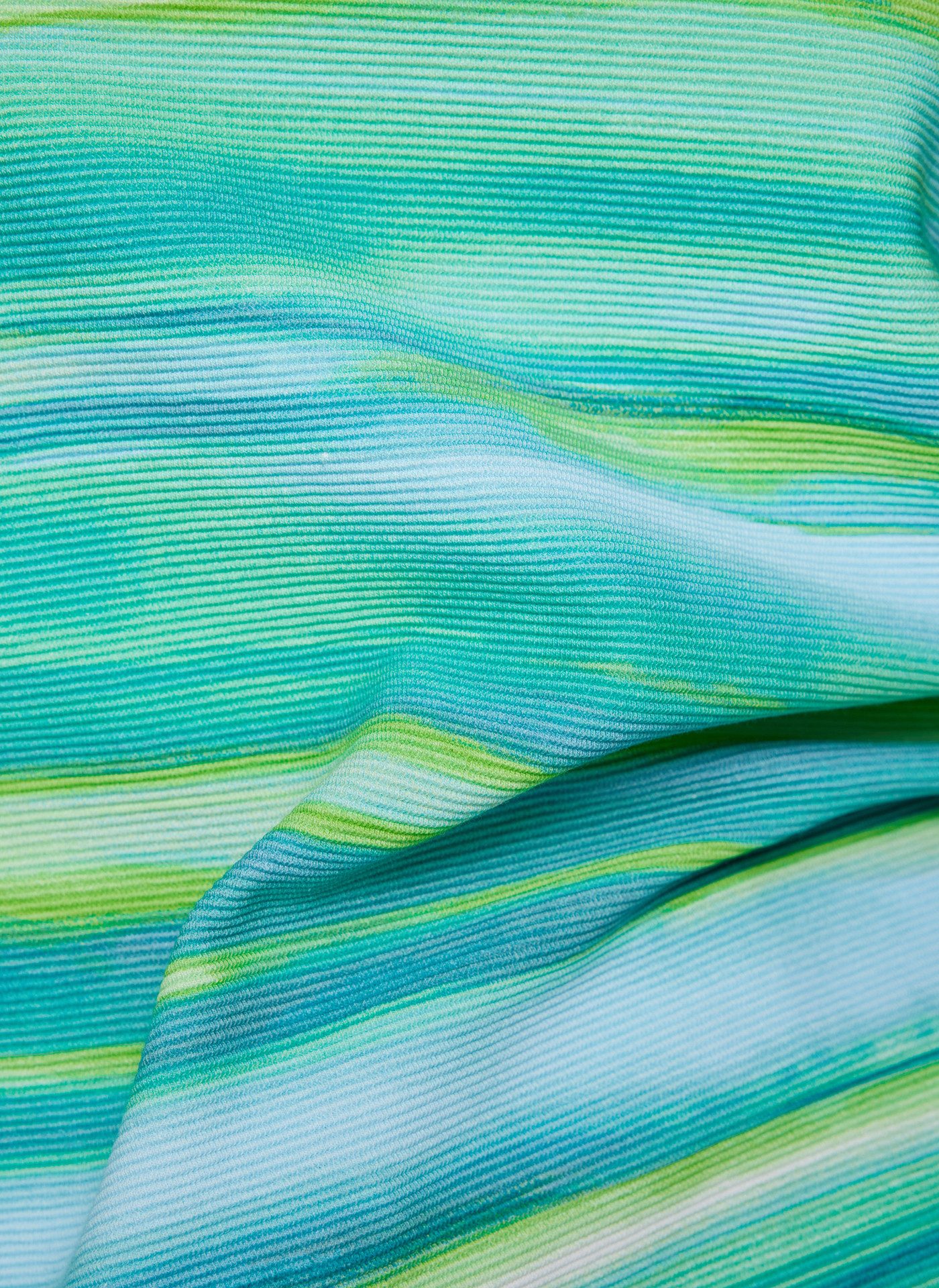 Rabe Shirt met 3/4 mouwen in gestreepte aquarel-look