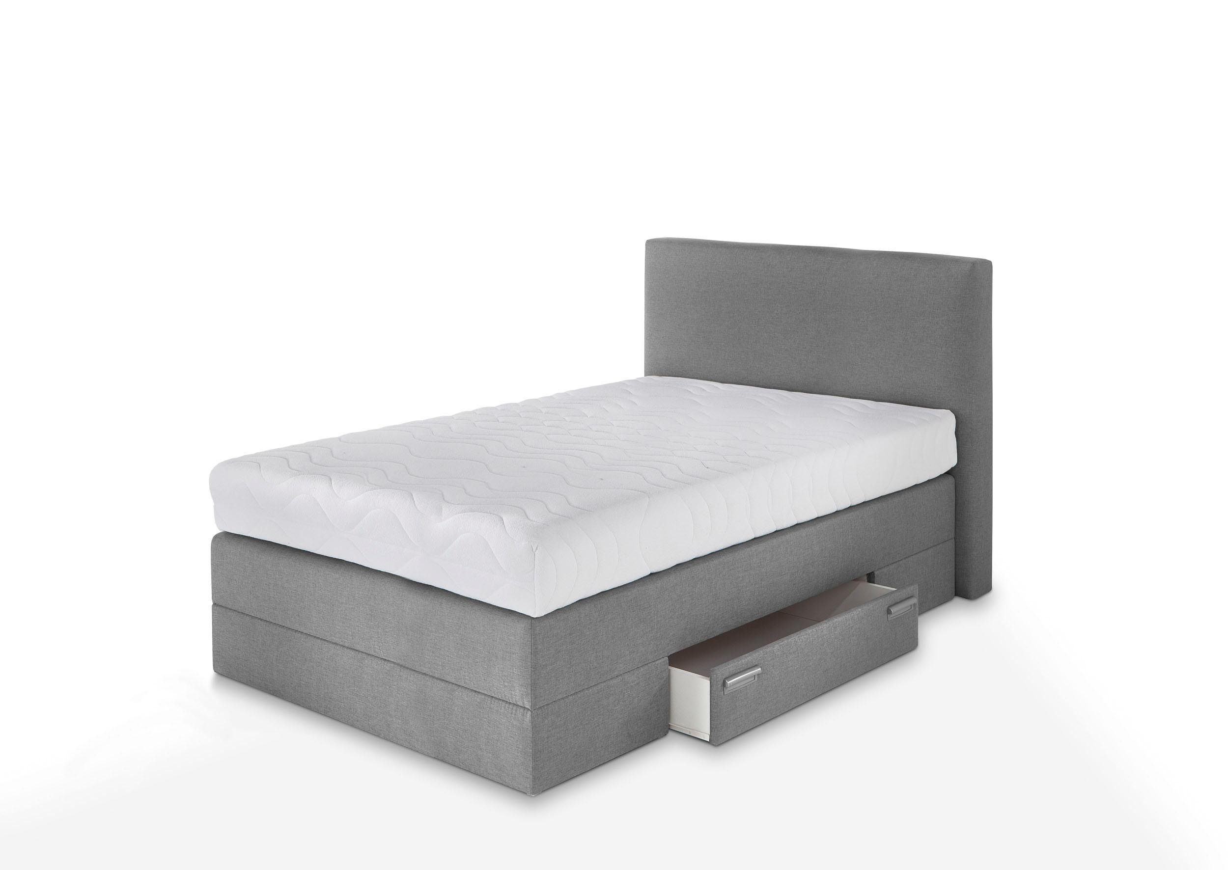 Westfalia Polsterbetten Boxspring met lades en sierkussens