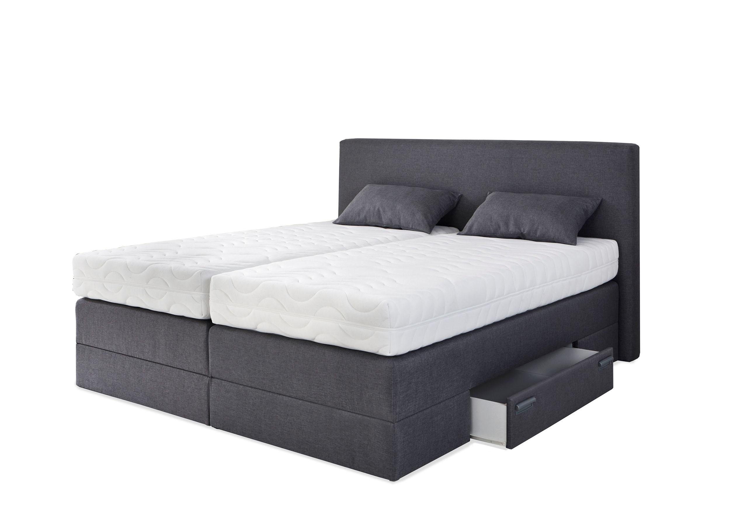 Westfalia Polsterbetten Boxspring met lades en sierkussens