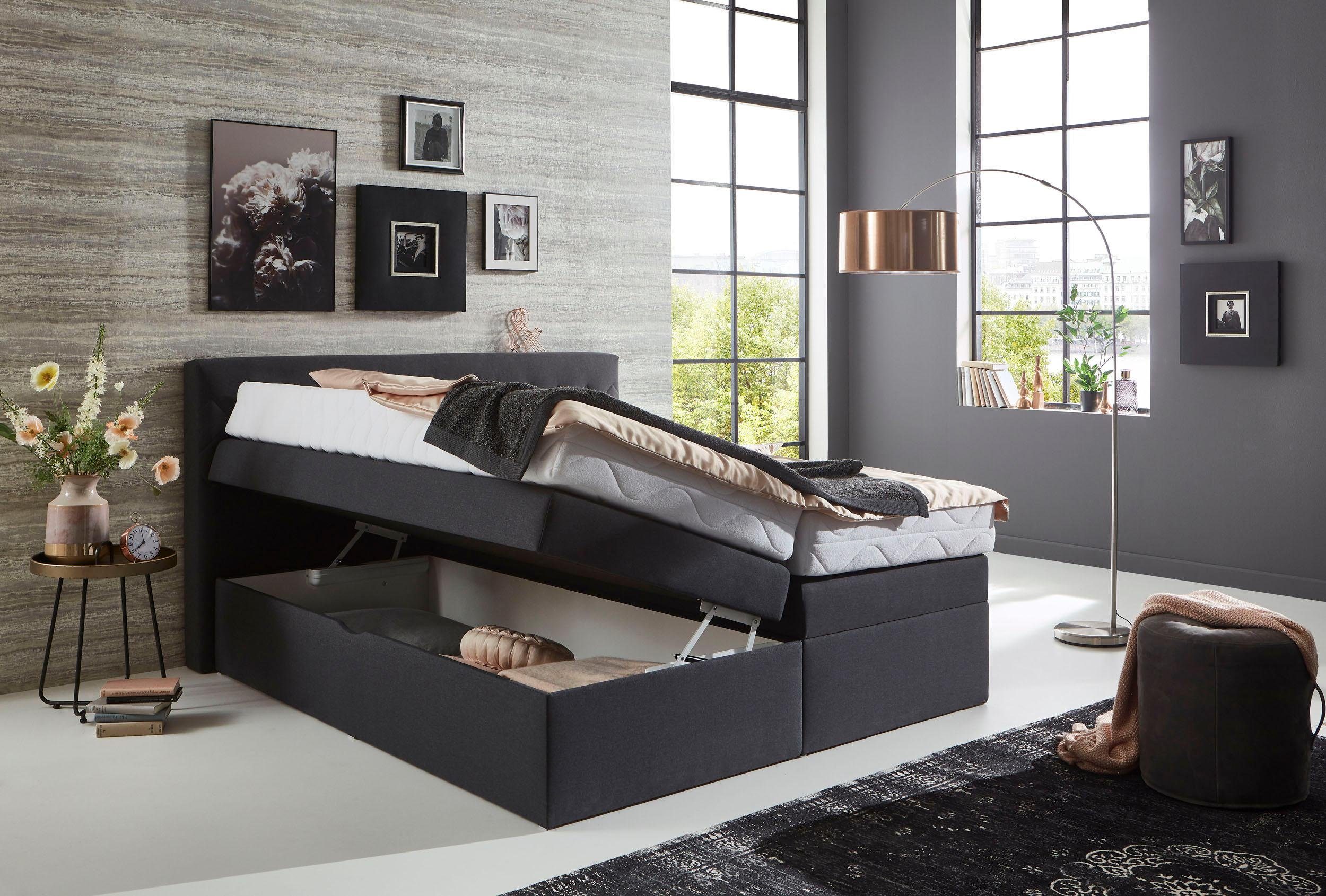 Westfalia Polsterbetten Boxspring naar keuze met bedkist