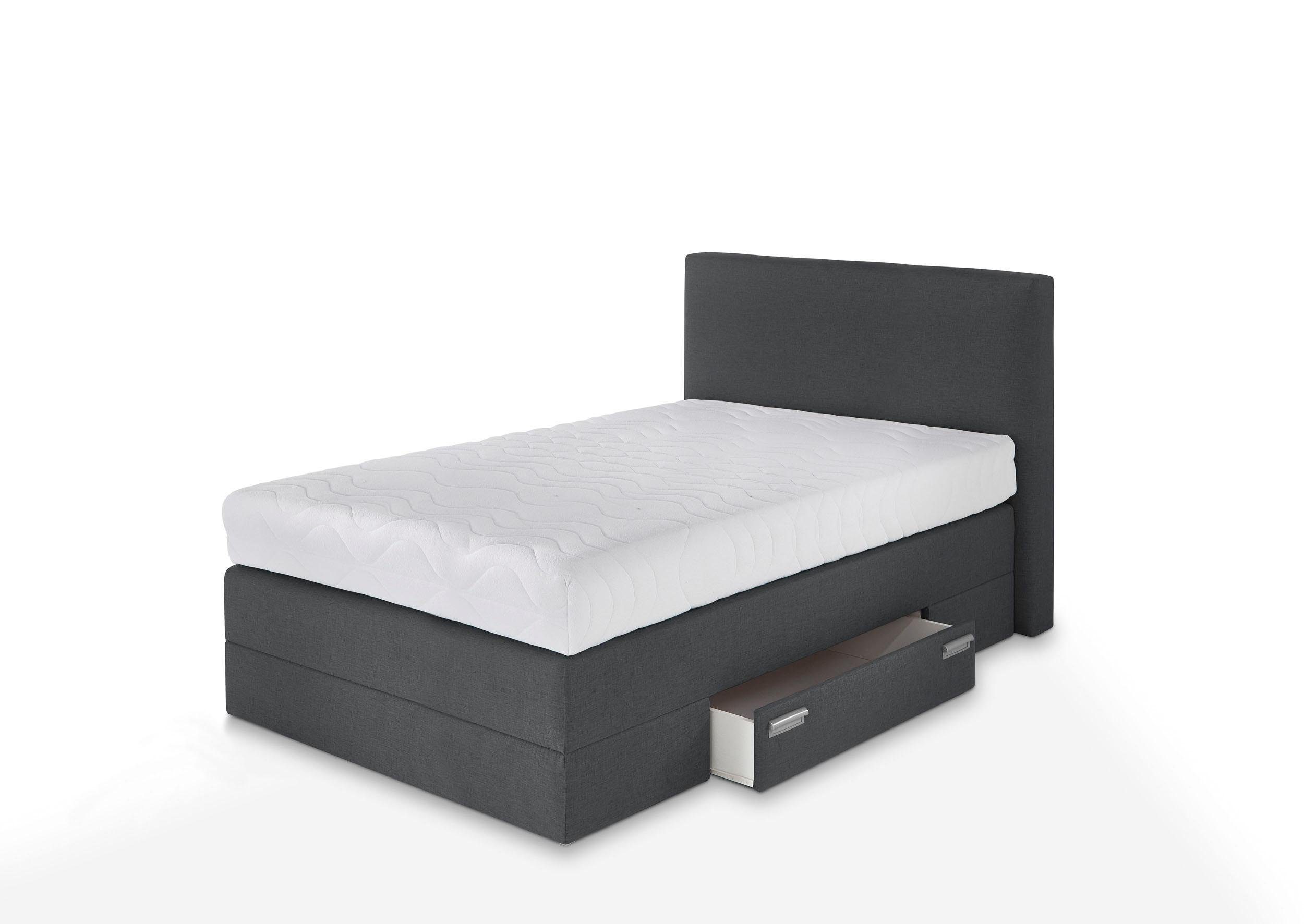 Westfalia Polsterbetten Boxspring met lades en sierkussens