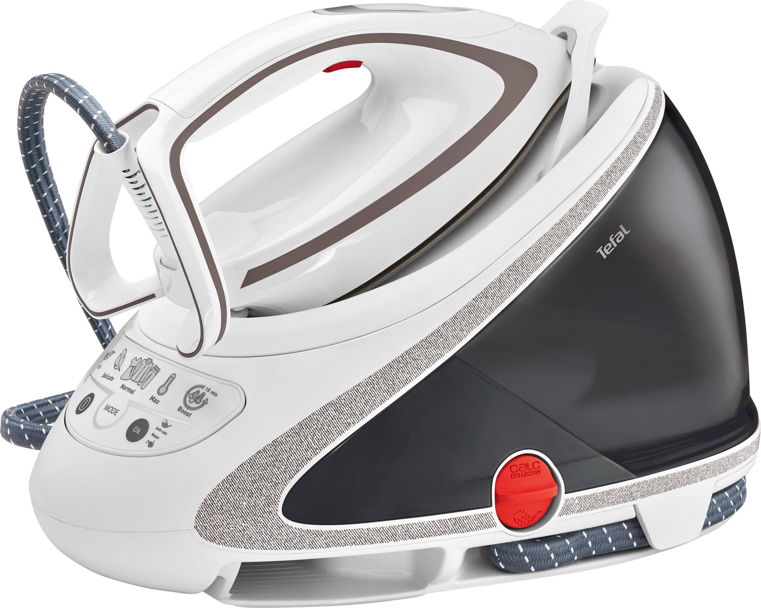 Tefal Stoomstrijksysteem Pro Express Ultimate, 7,7 bar, 2600 watt, kalkcollector, 155 g/min....